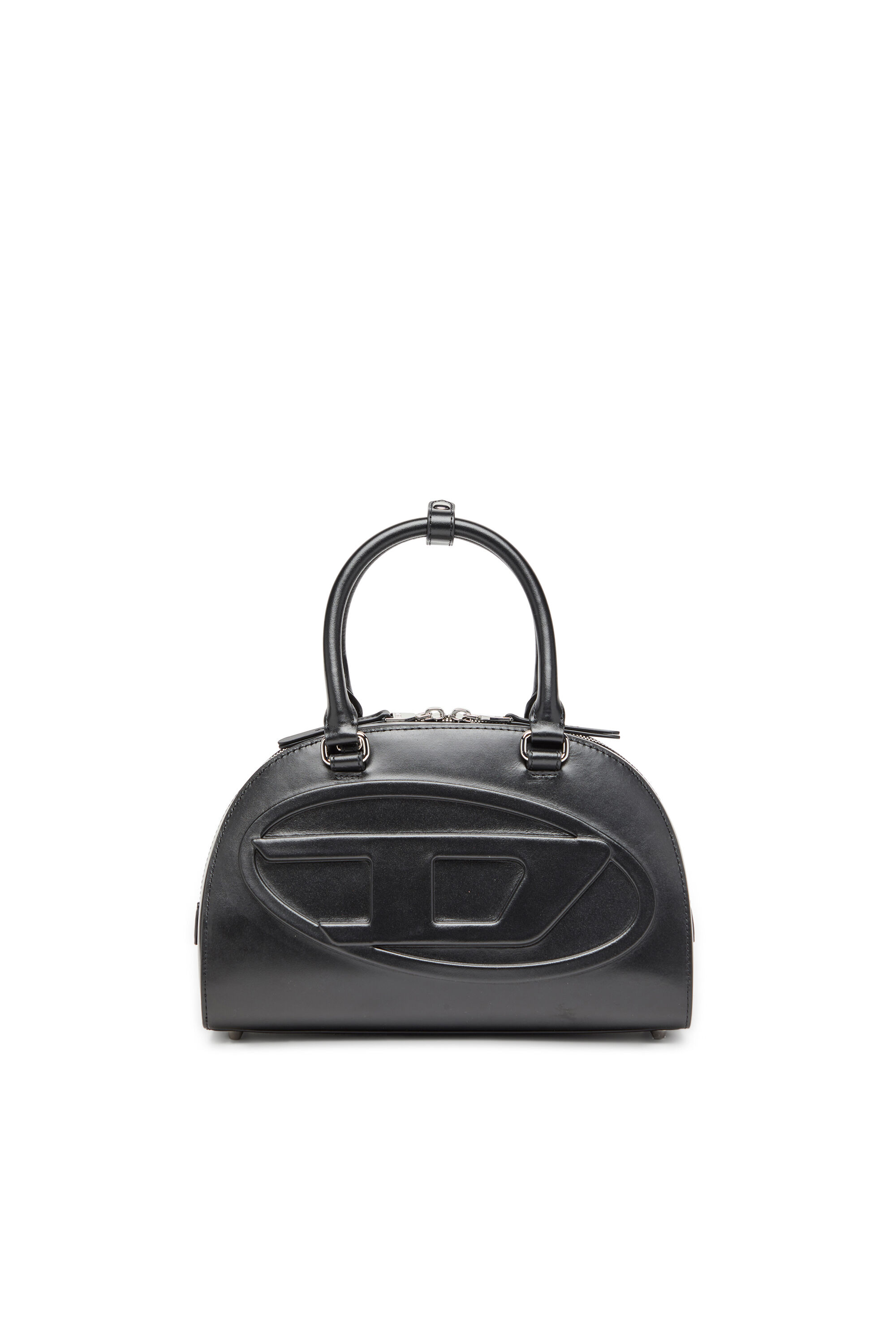 Diesel - 1DR DOME TOP HANDLE, Sac bowling en cuir Femme in Noir - 1