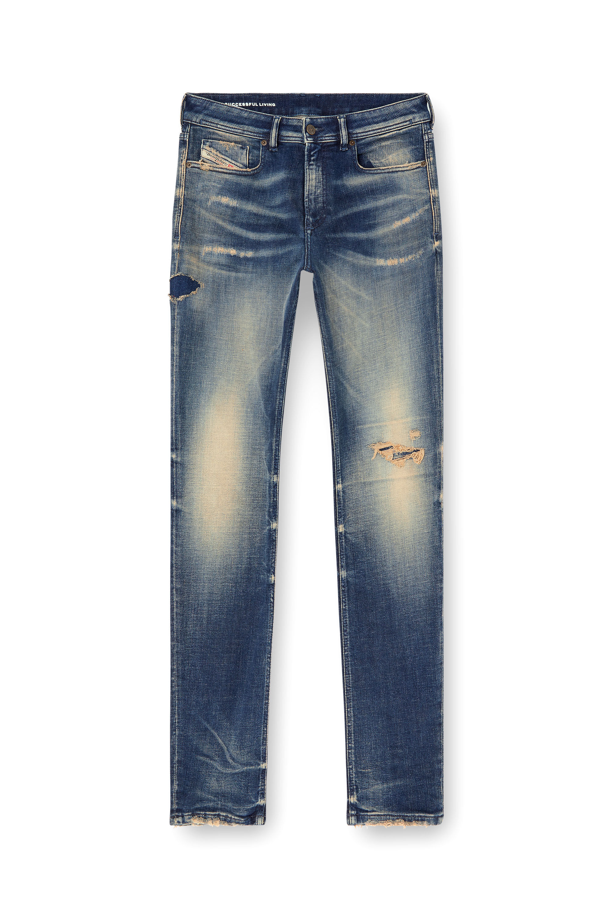 Diesel - Skinny Jeans 1979 Sleenker 09K74 Homme, Bleu Foncé - Image 2