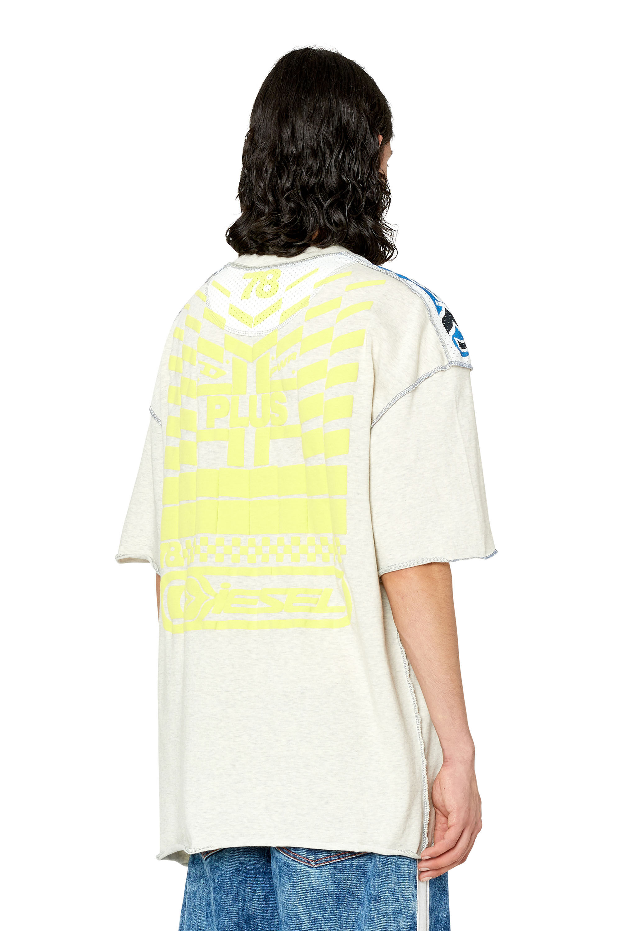Diesel - T-CRAHOR-SS-G1, Gris Clair - Image 4