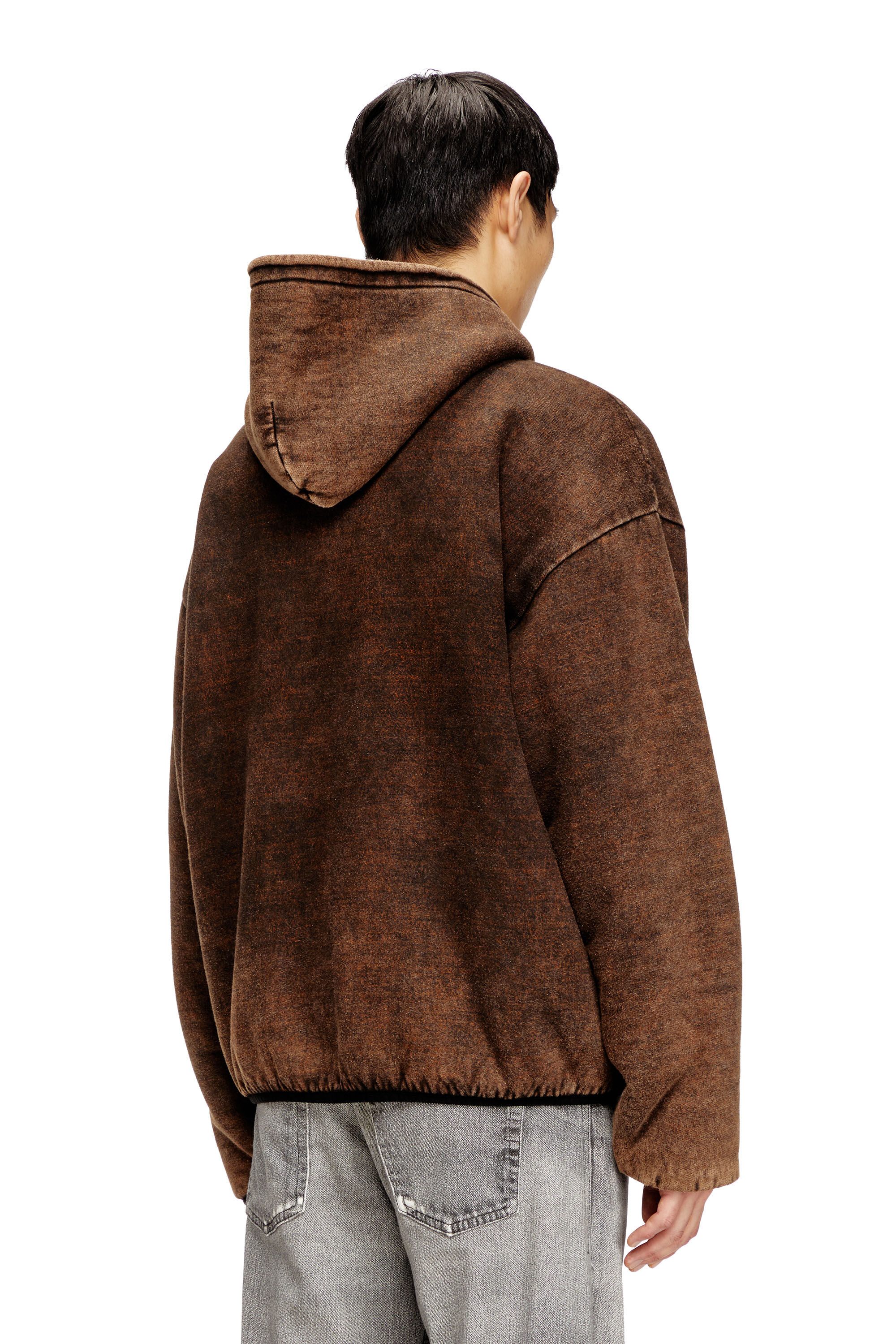 Diesel - S-BRYAN, Veste zippée à capuche réversible Homme in ToBeDefined - 4