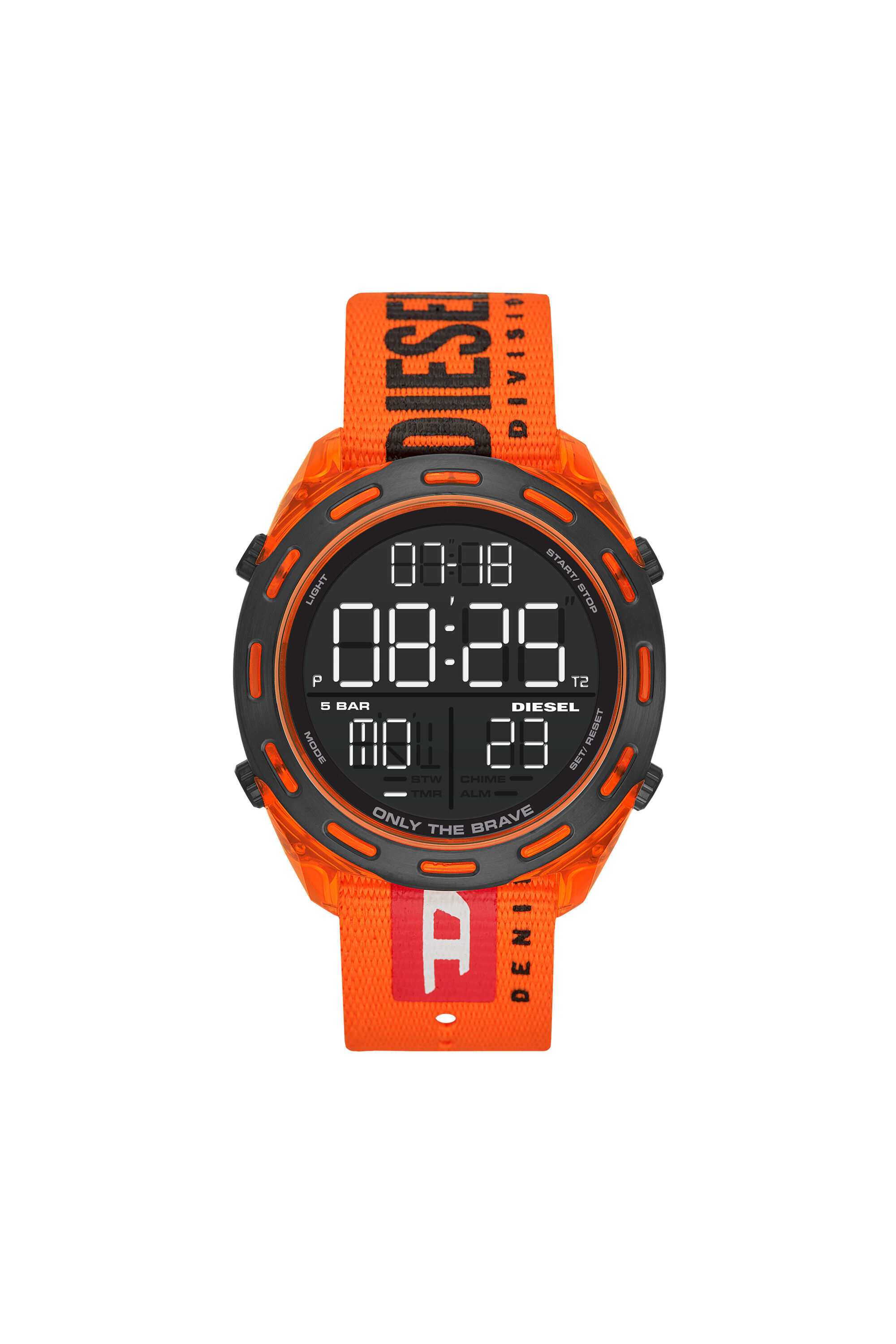 Montre diesel orange Outlet