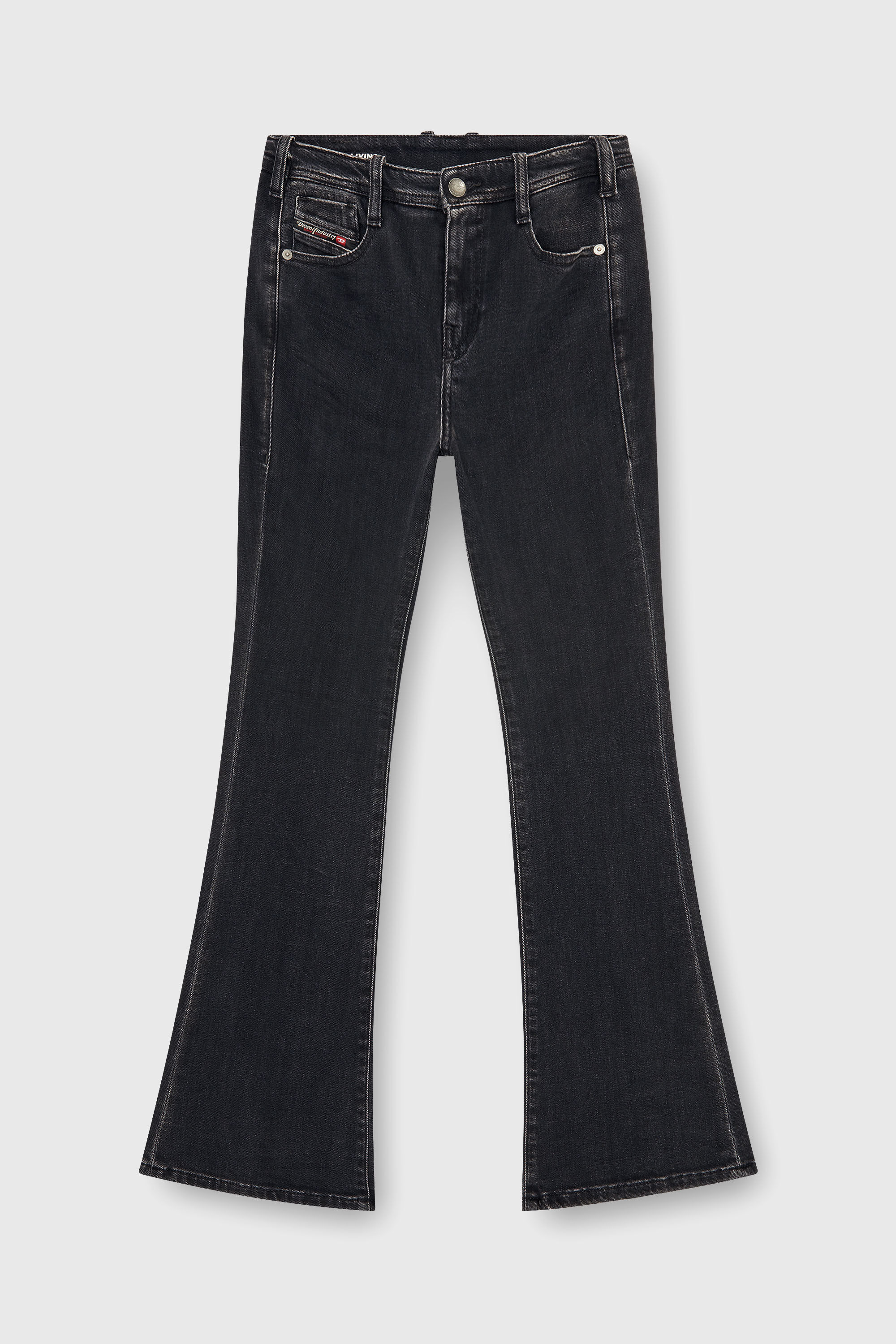 Diesel - Bootcut Jeans 1969 D-Ebbey 09P75 Femme, Noir/Gris fonc&eacute; - Image 6