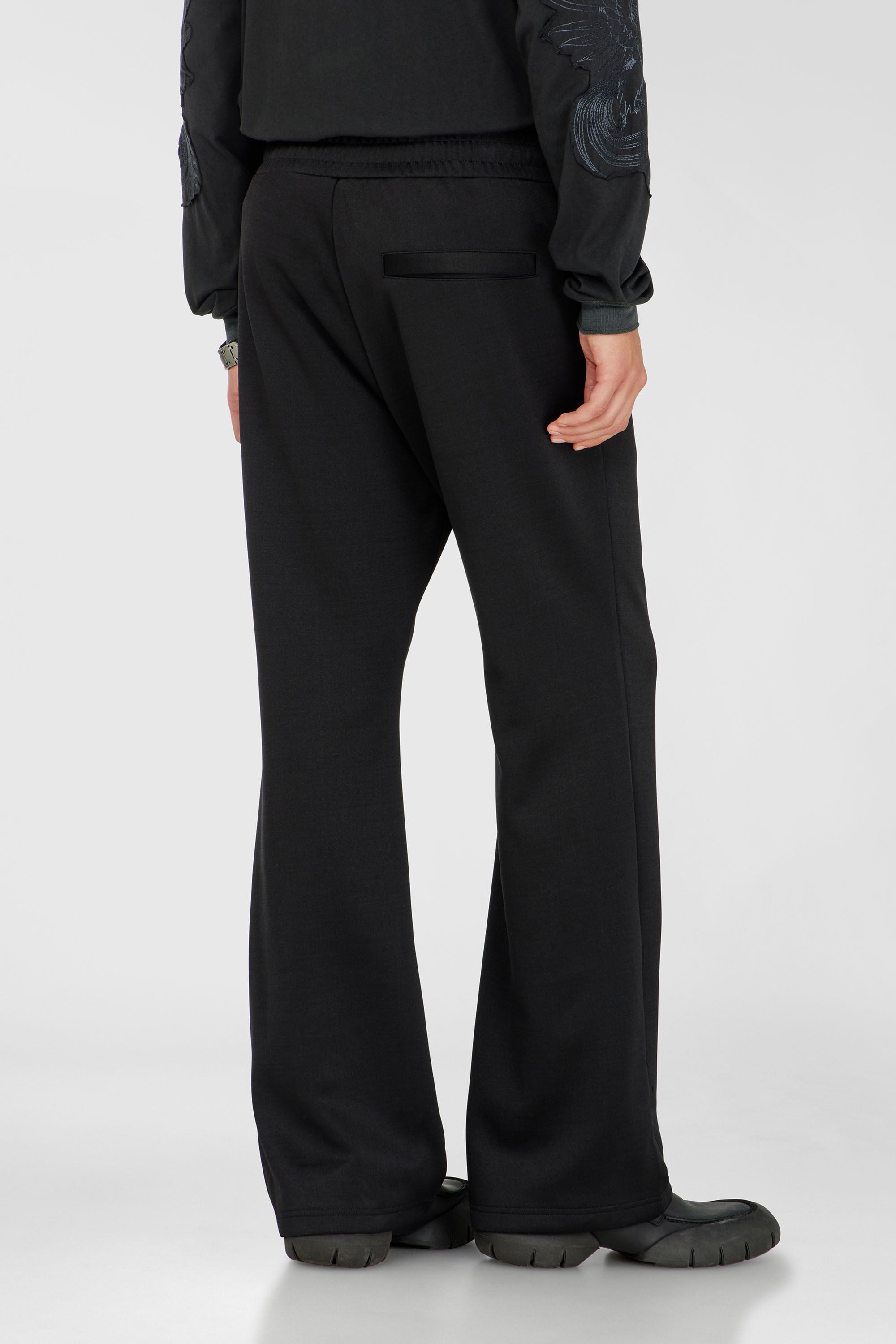Diesel - P-LOCKING-DO, Man's Track pants with contrast piping in Black - 4