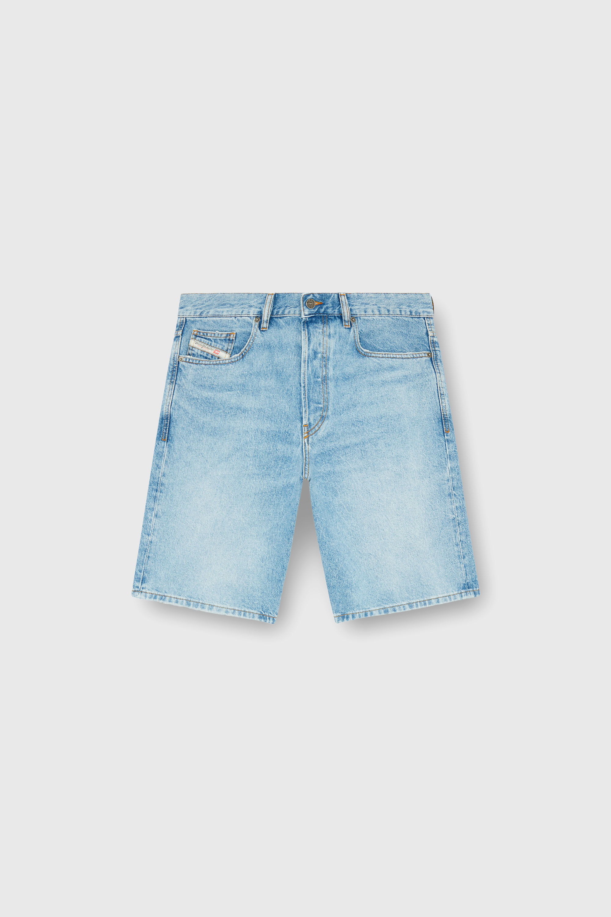 Diesel - REGULAR-SHORT, Short en denim Homme in Bleu - 2
