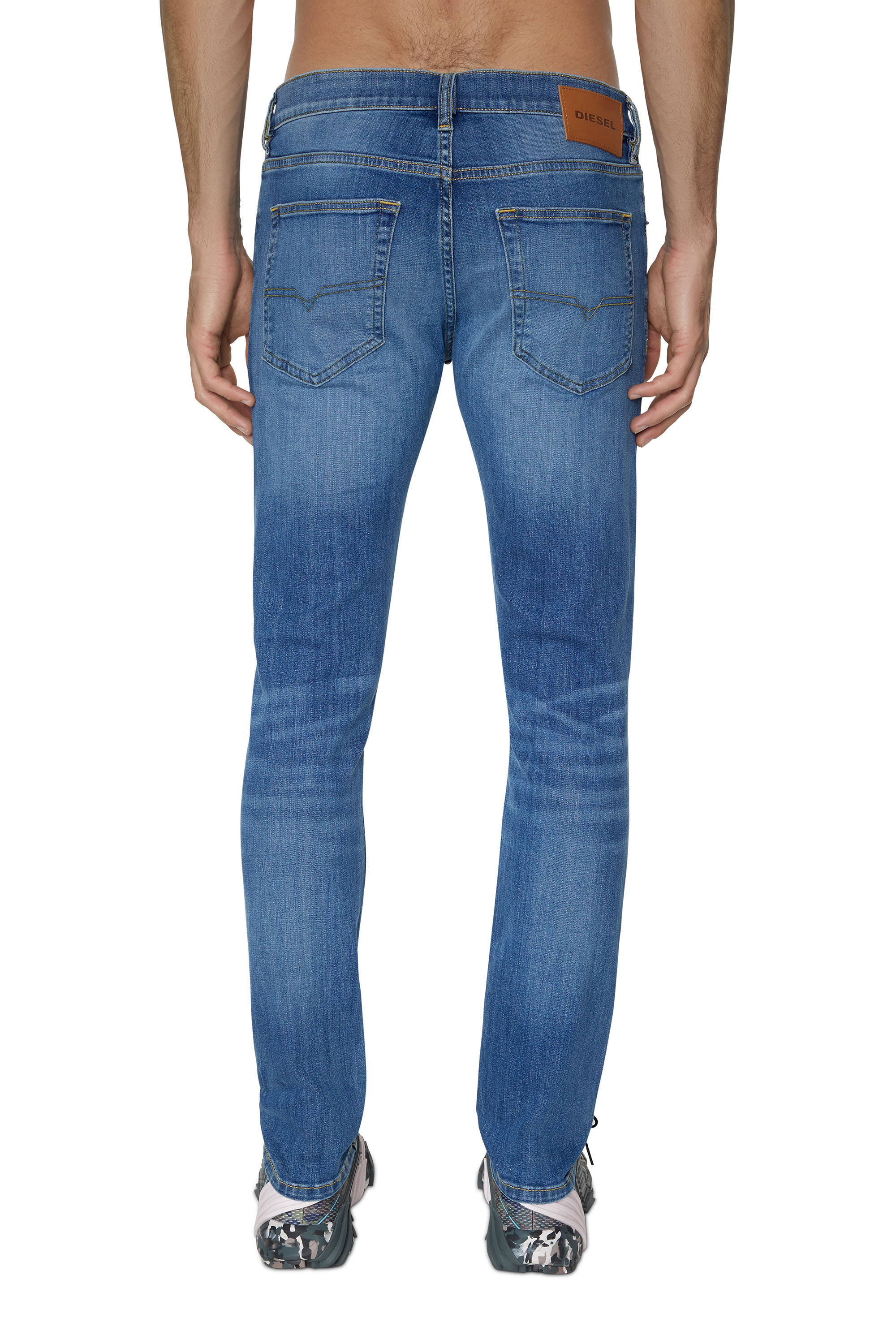 Diesel - D-Luster 0ELAV Slim Jeans, Bleu moyen - Image 4