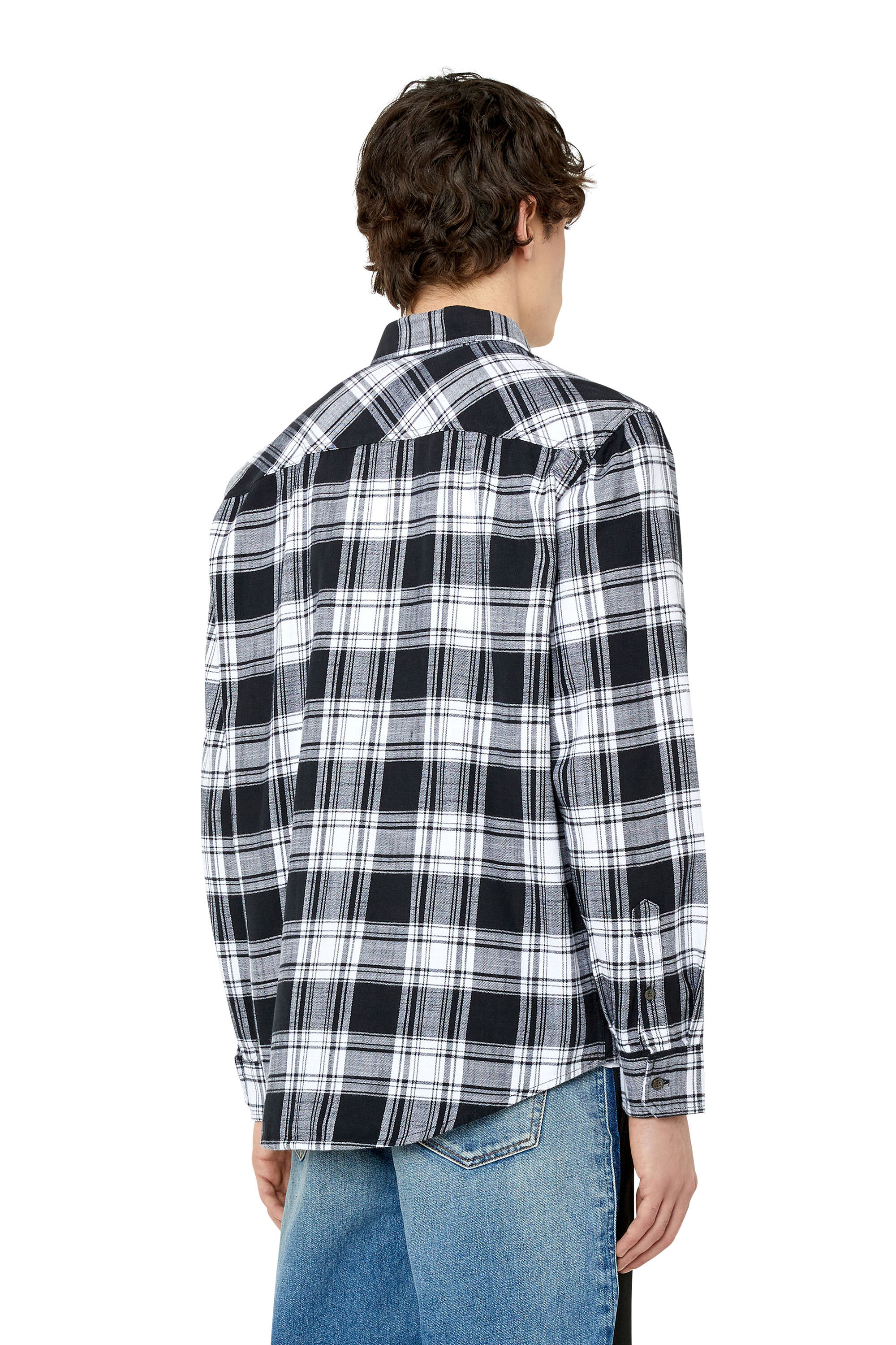Diesel - S-UMBE-CHECK-N, Noir/Blanc - Image 4