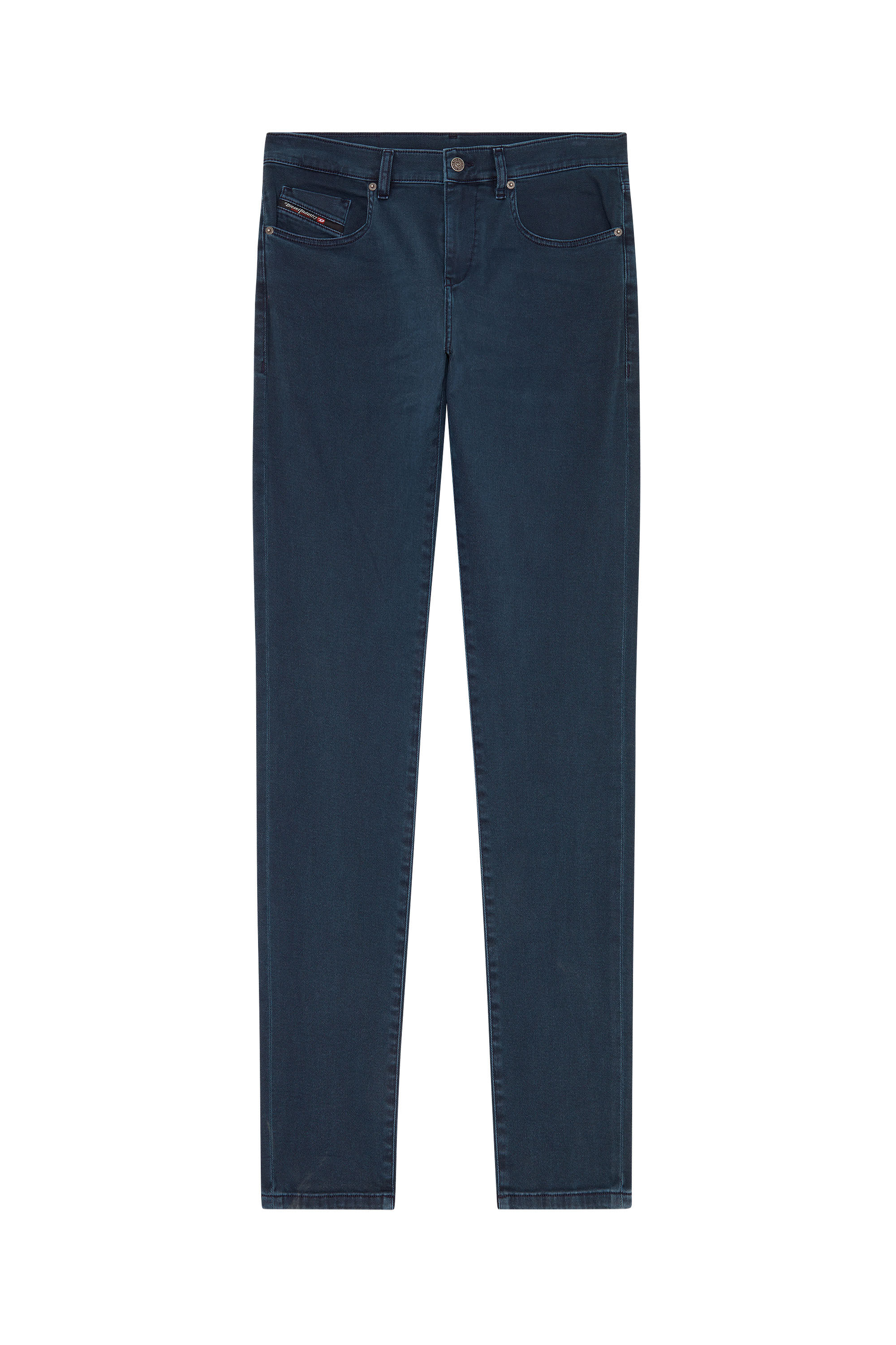 Diesel - Slim Jeans 2019 D-Strukt 0QWTY, Bleu moyen - Image 2
