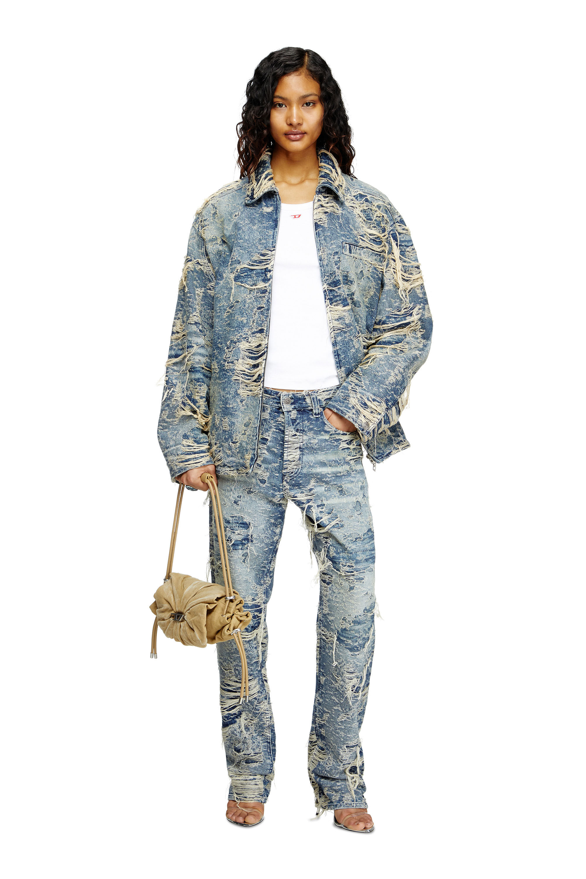 Diesel - Regular Jeans 1988 D-Ark 09M04 Femme, Bleu moyen - Image 1