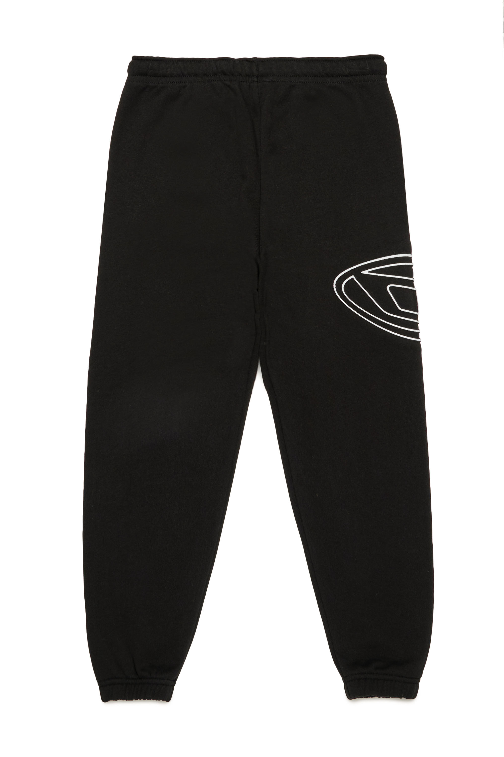 【2024秋冬新作】 Sweatpants with embossed Oval D logo | Black | 4-16 YEARS パンツ