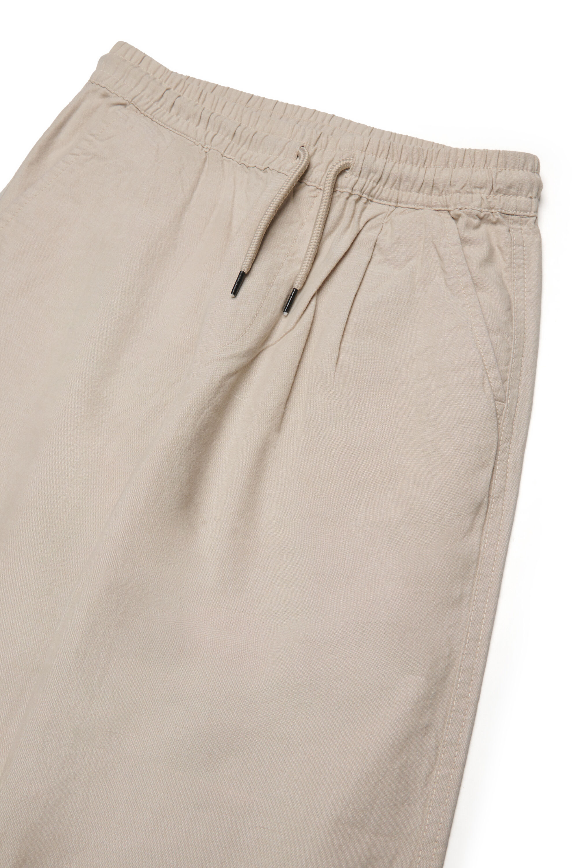 Diesel - PCALLY, Pantalon de surv&ecirc;tement avec taille &agrave; cordon de serrage Homme in Beige - 3