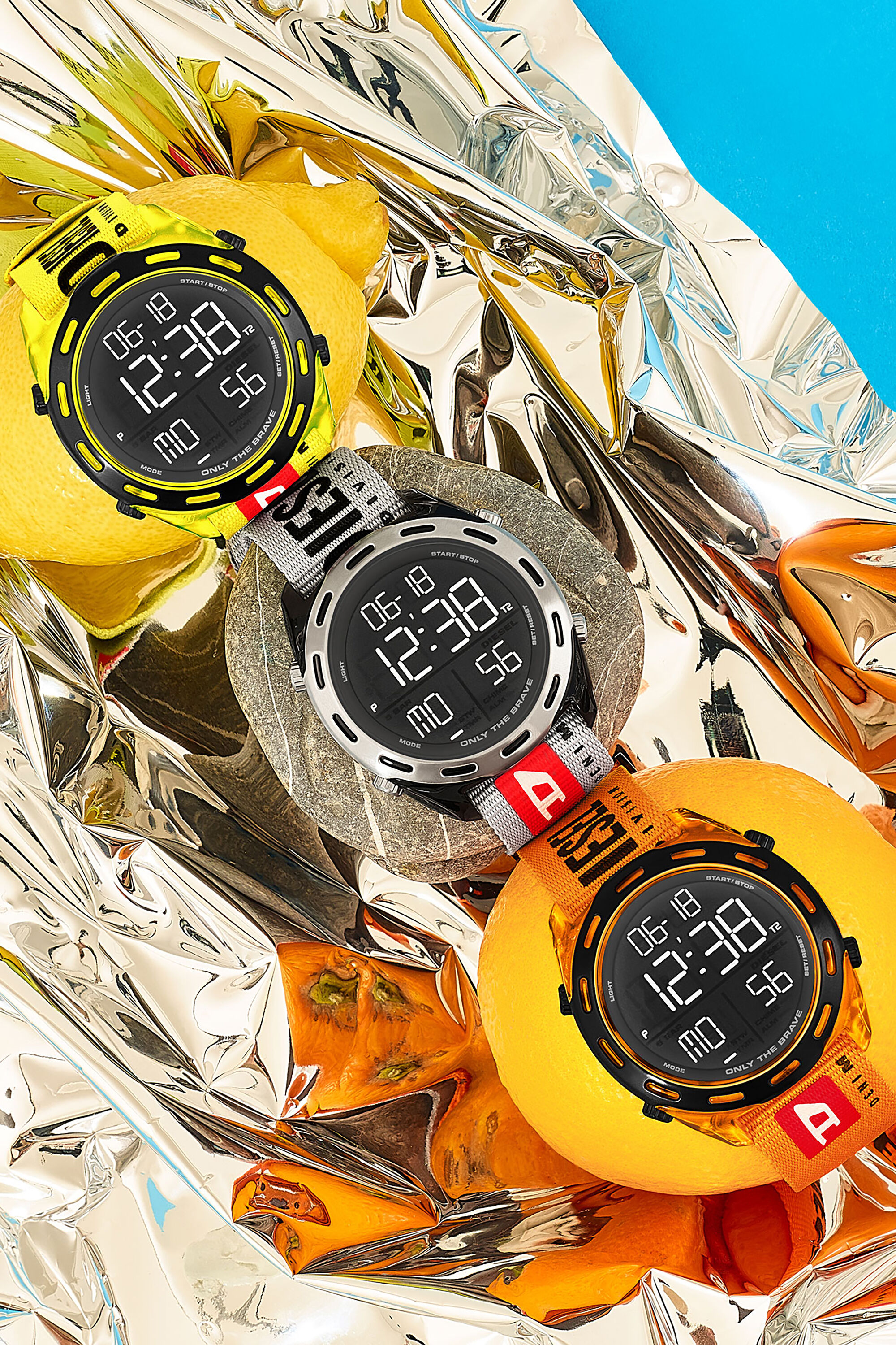 Diesel watch yellow outlet