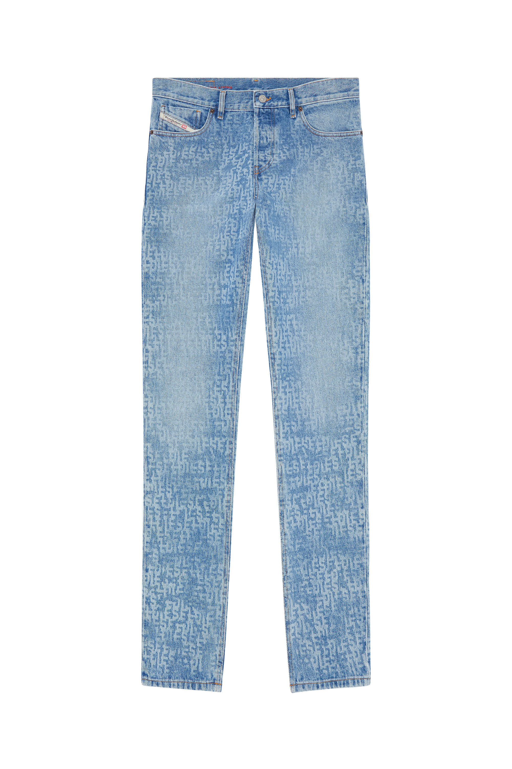 Diesel - 1995 007F5 Straight Jeans, Bleu Clair - Image 2