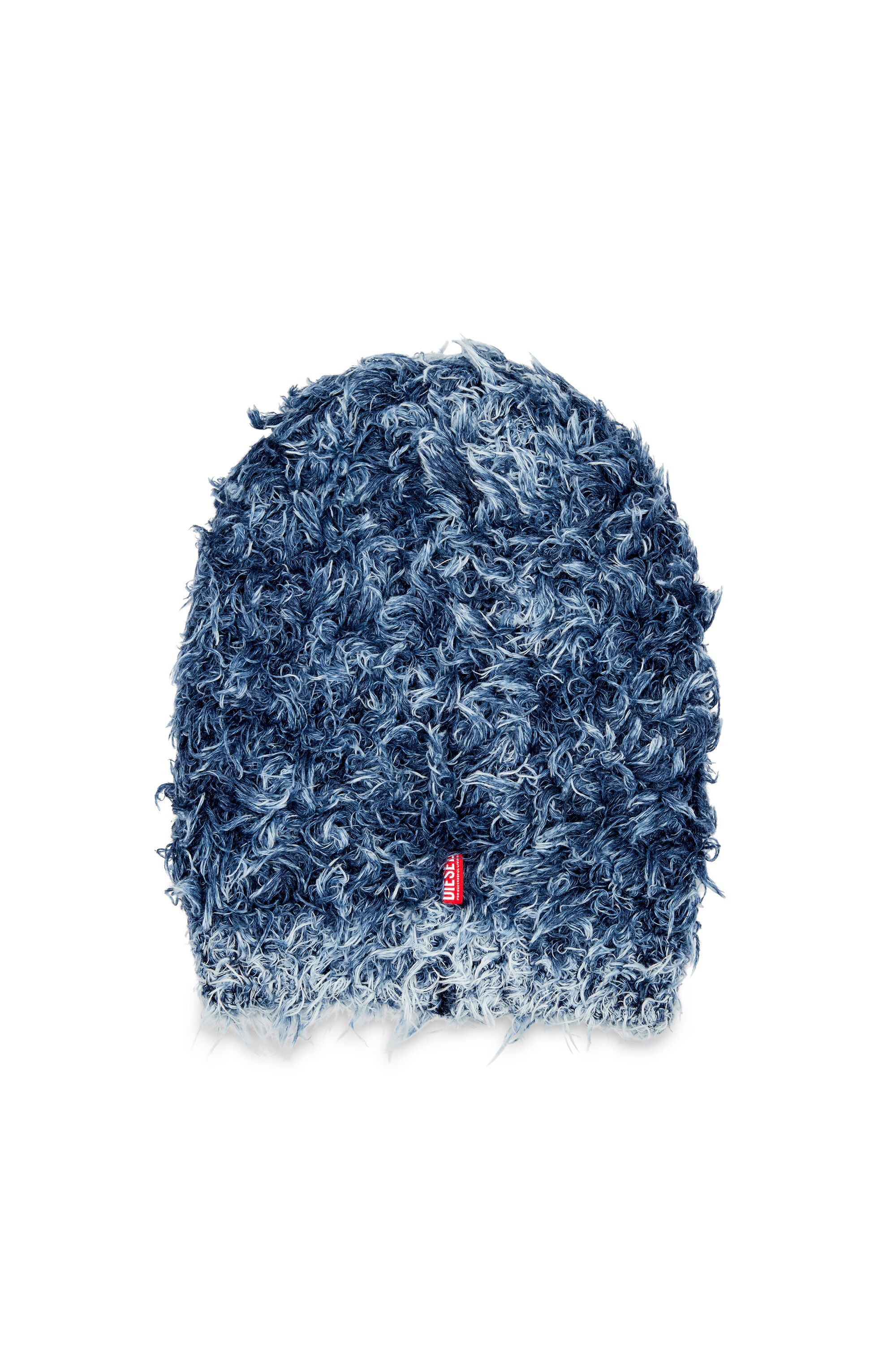 Diesel - K-DAN, Bonnet duveteux effet stone wash Mixte in Bleu - 2