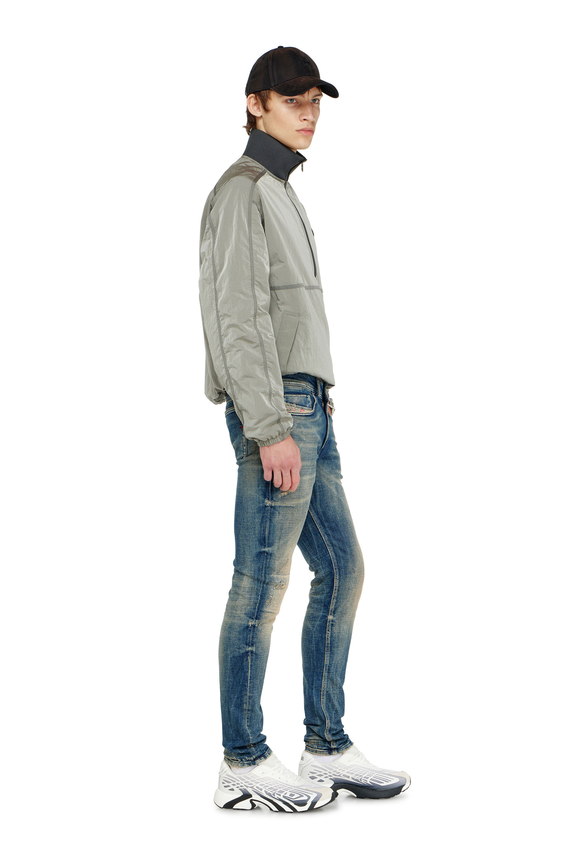 Diesel - Skinny Jeans 1979 Sleenker 09P68 Homme, Bleu Fonc&eacute; - Image 1