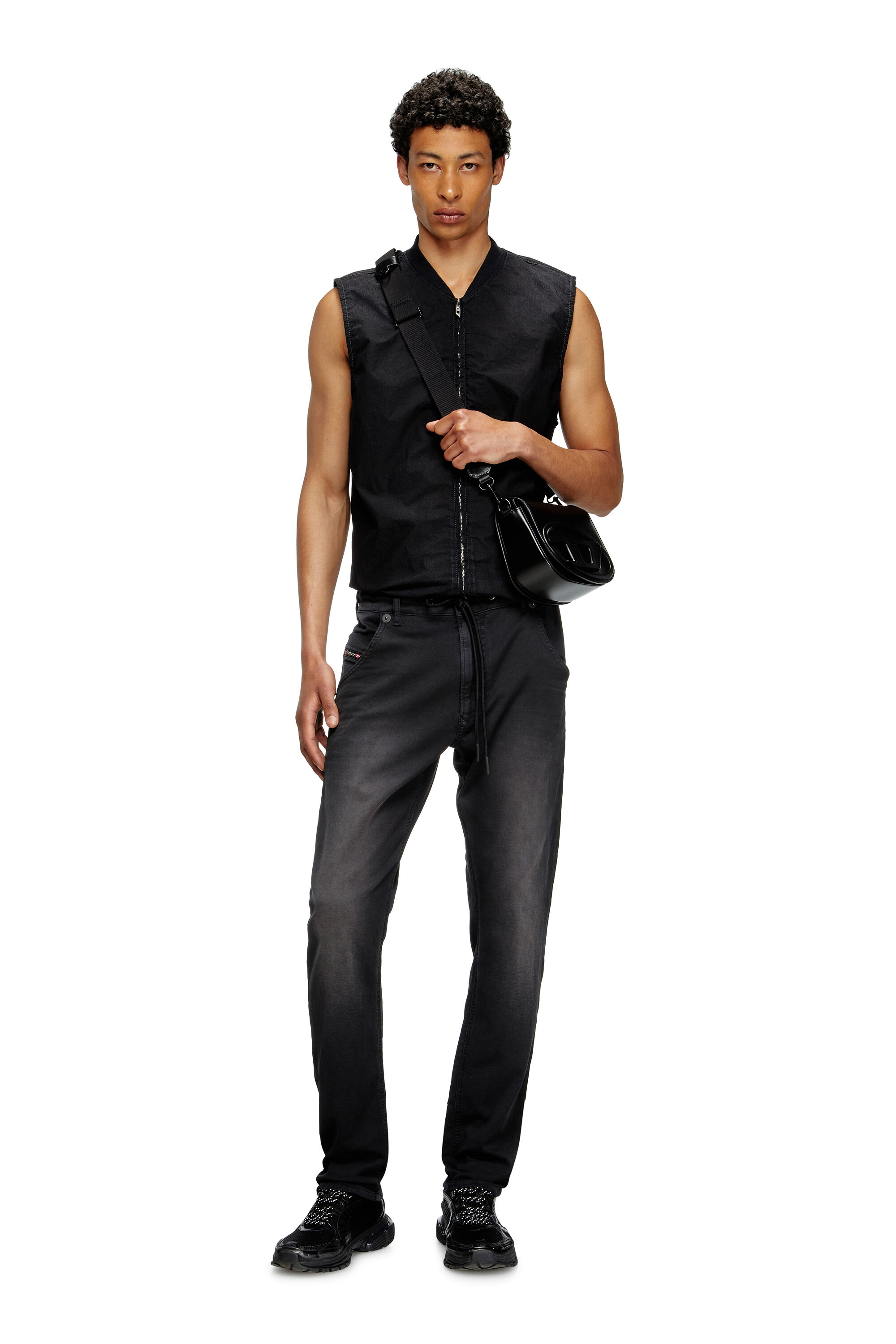 Diesel - 1DR CAMERA BAG, 1DR-Sac Camera en cuir premium Mixte in Noir - 6