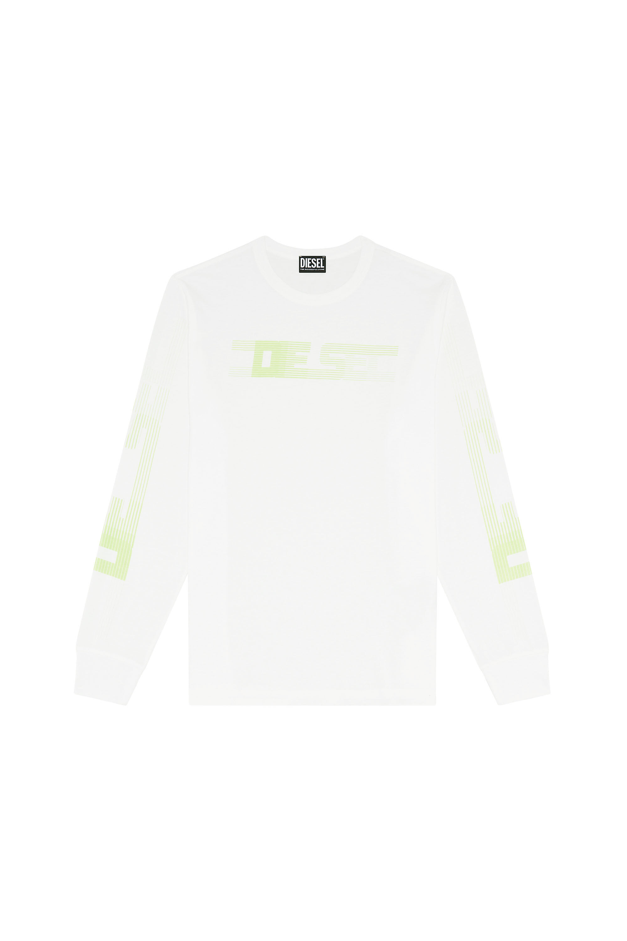 Diesel - T-JUST-LS-E5, Blanc - Image 2