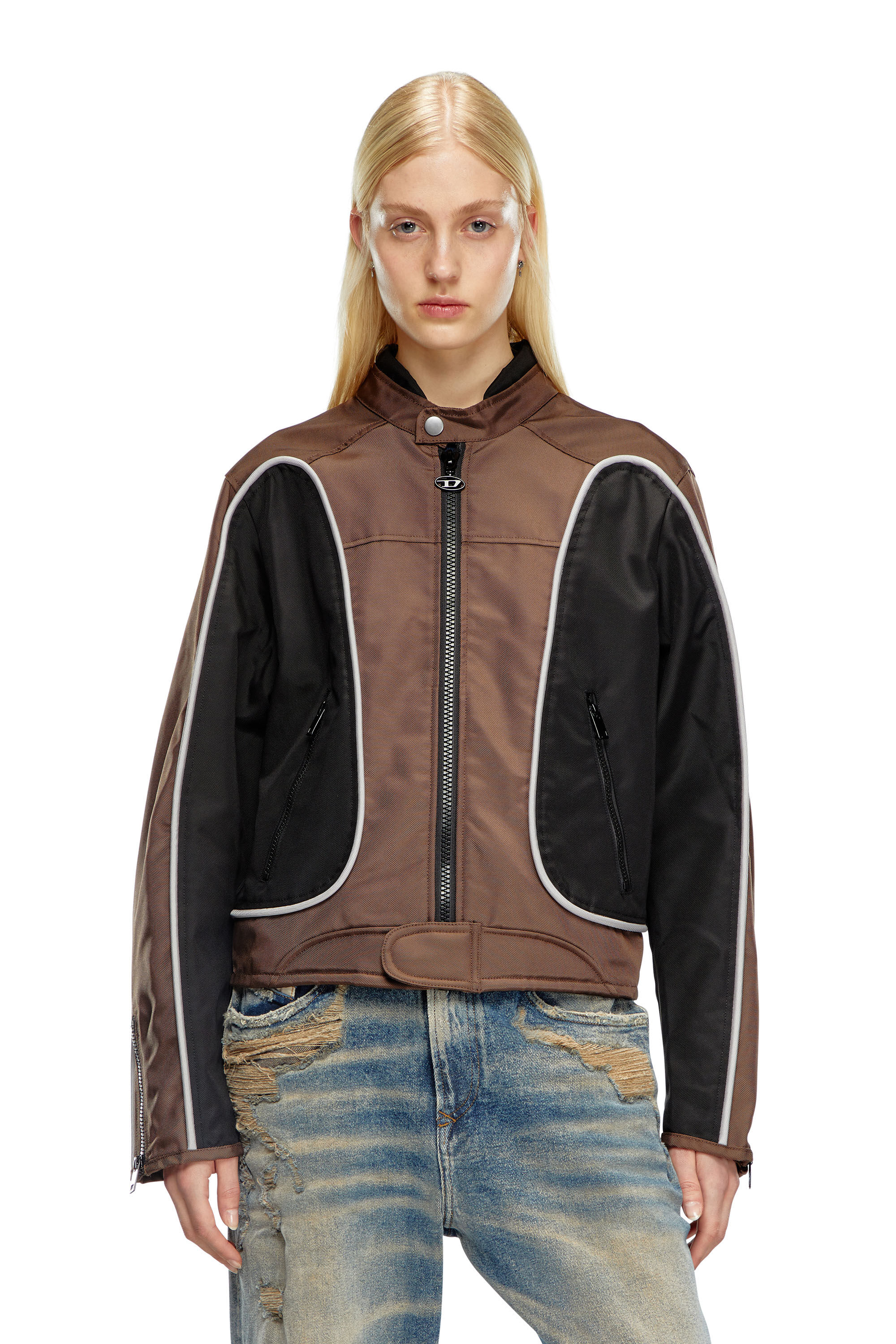 J BLINK Unisex veste de moto regular fit en nylon Diesel