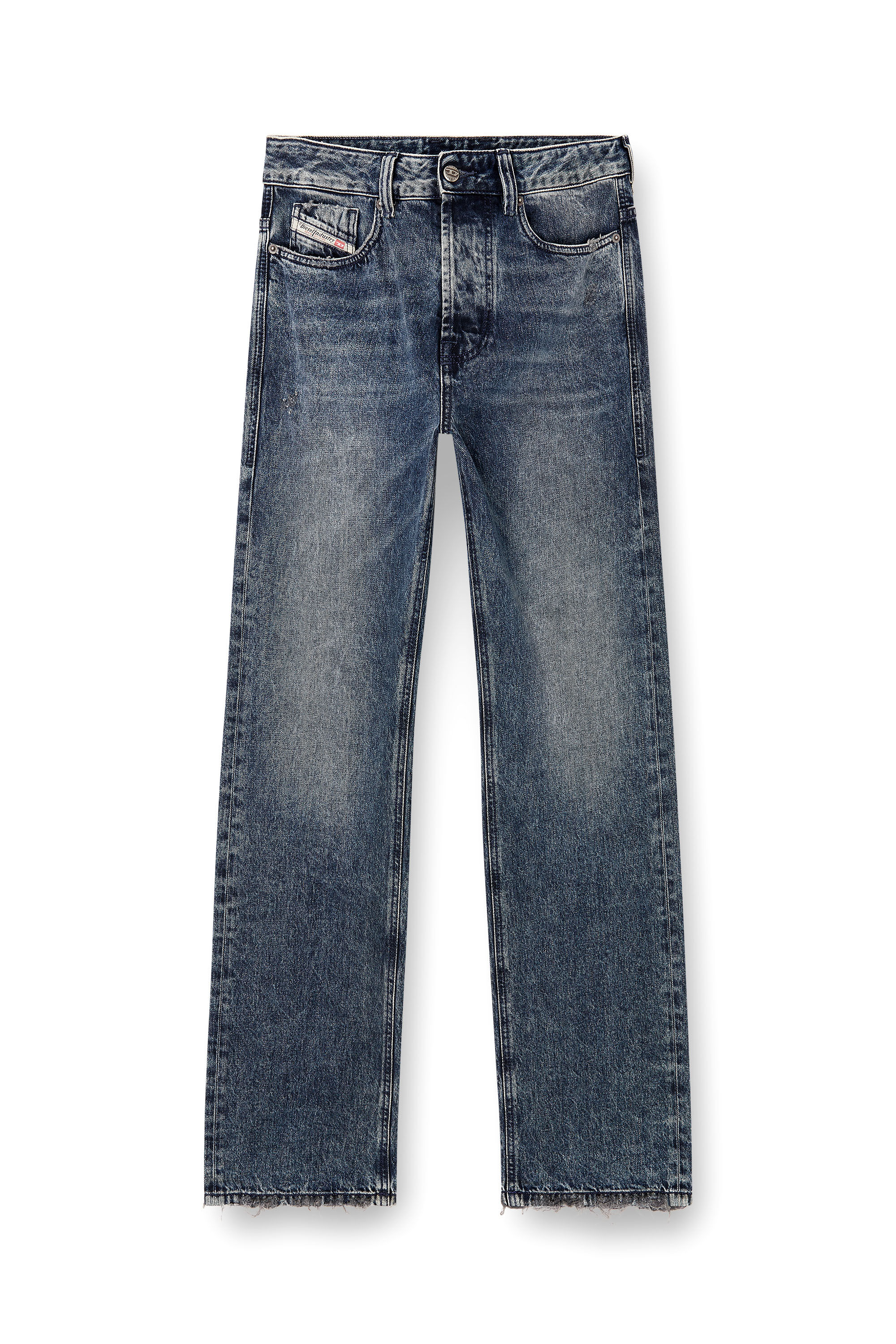 Diesel - Relaxed Jeans 1980 D-Eeper 09N68 Homme, Bleu Foncé - Image 2