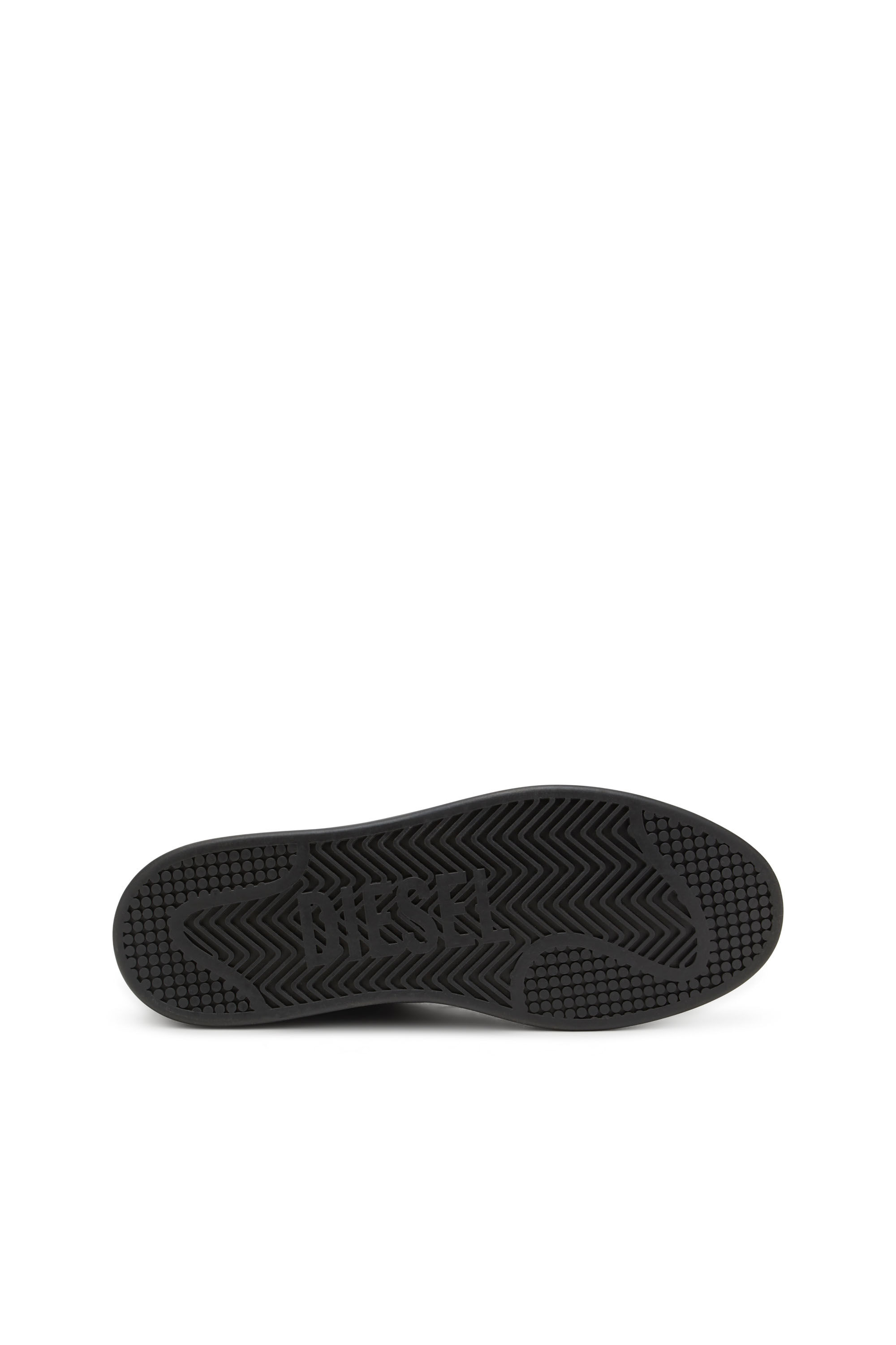 Diesel - S-DAKOTA LOW, S-Dakota-Sneakers en cuir avec logo perforé Homme in Noir - 4