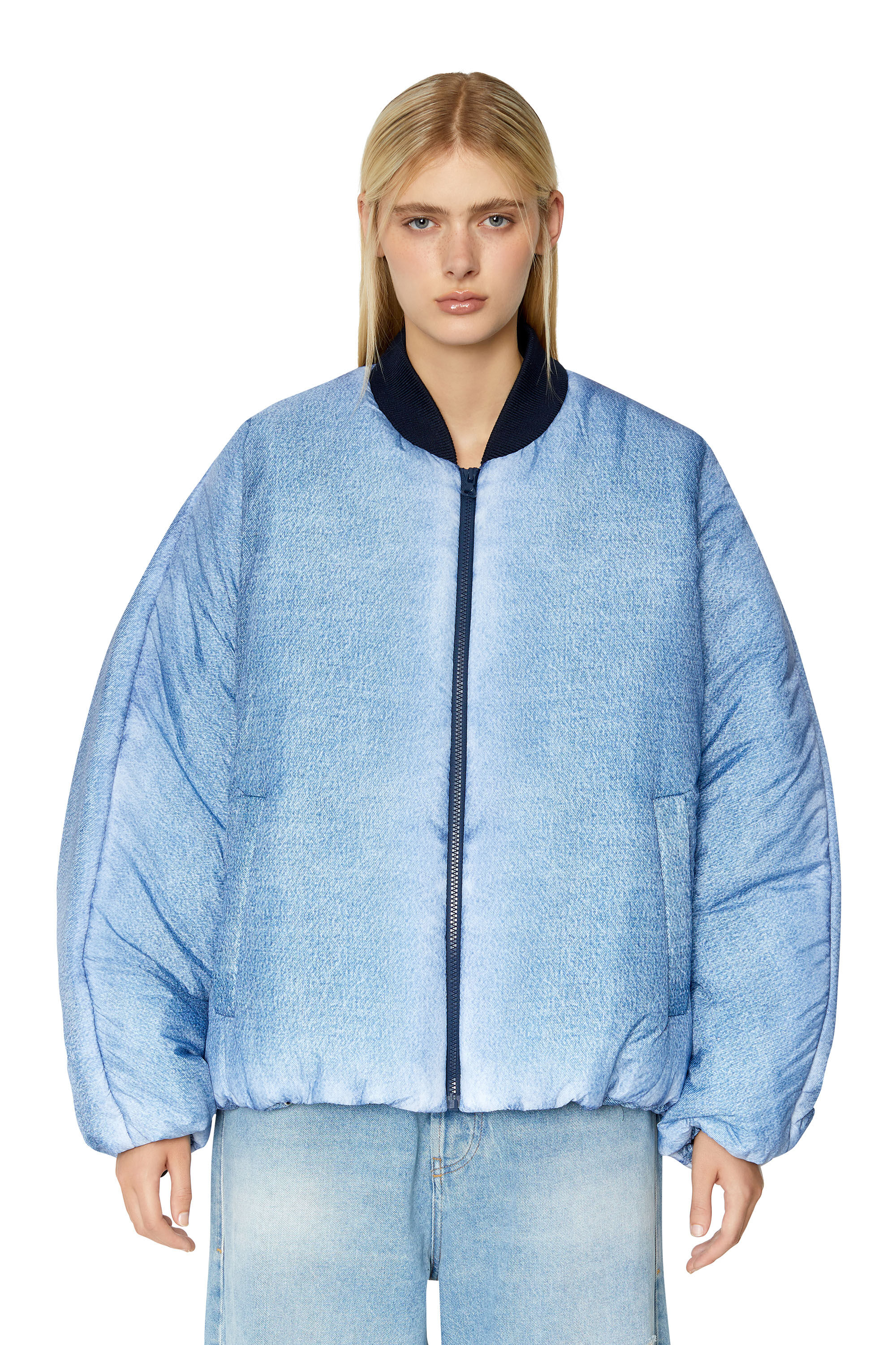 Diesel - W-DAY-PRINT, Bleu Clair - Image 3