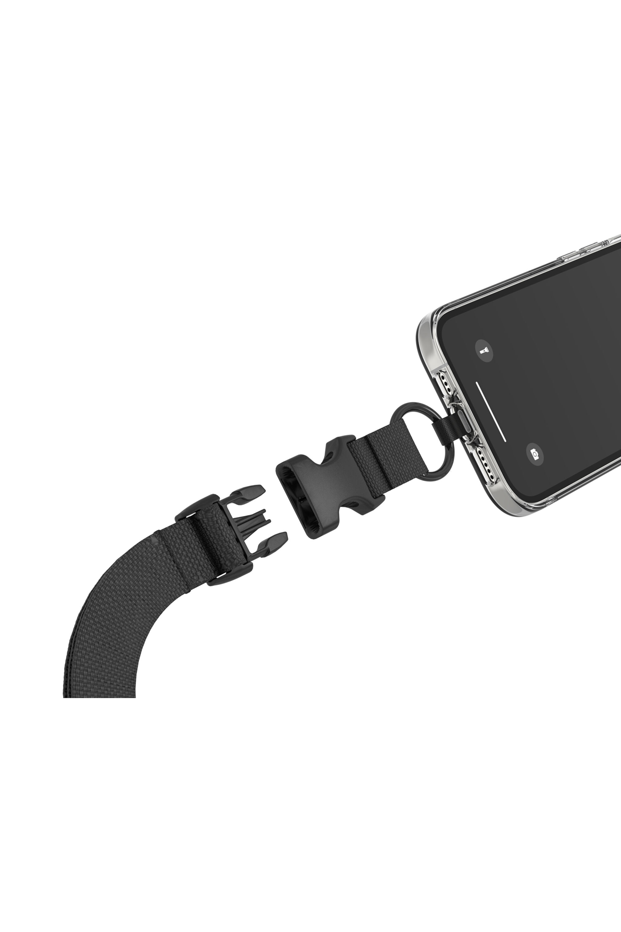 Diesel - 52944 UNIVERSAL NECKLACE, Longe universelle pour smartphone Mixte in Noir - 3
