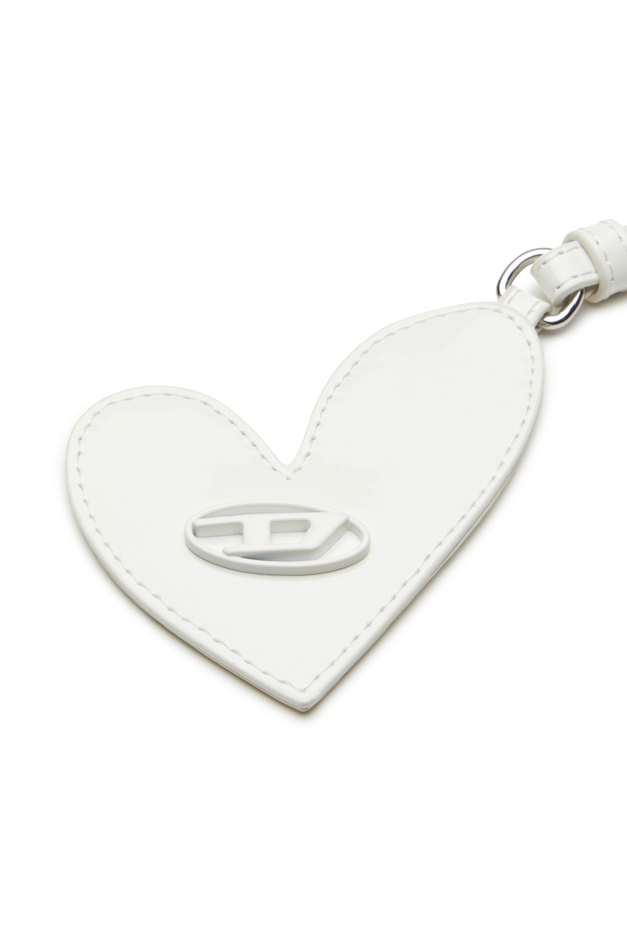Diesel - PLAY MIRROR, Breloque miroir avec finition brillante Femme in Blanc - 3
