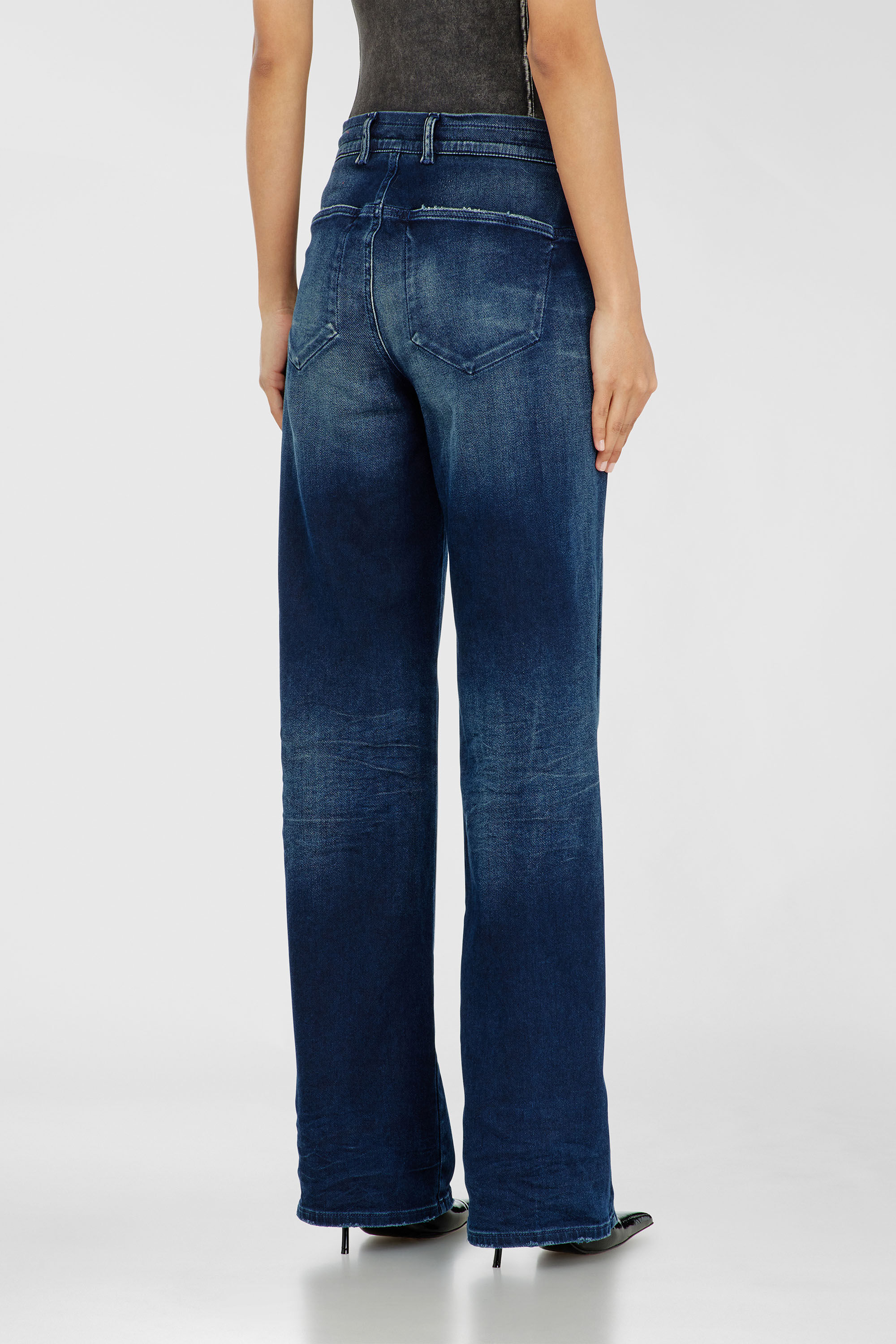 Diesel - Woman's Regular 2071 D-Meel Joggjeans&reg; 09P93, Dark Blue - 3