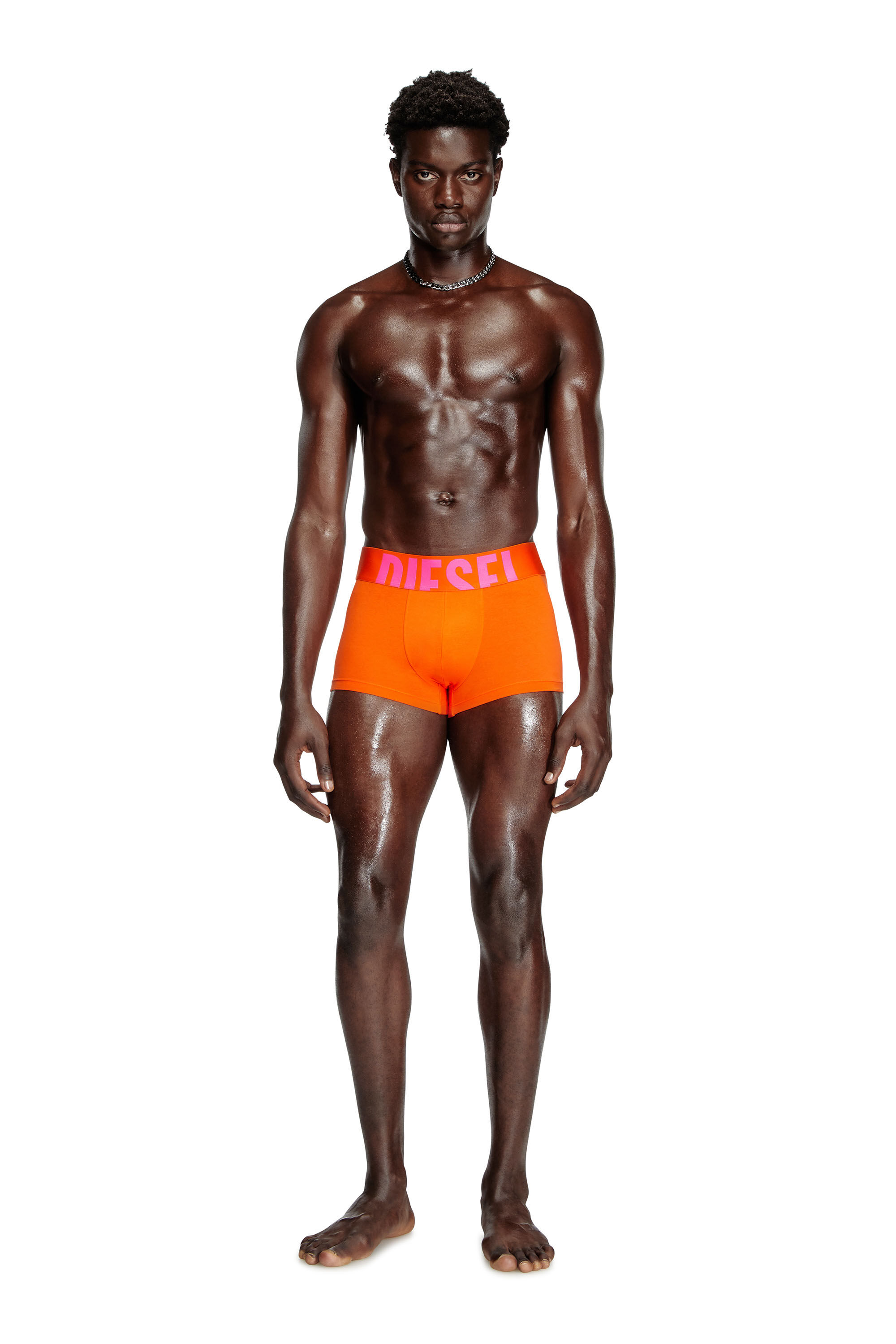 Diesel - UMBX-DAMIENTHREEPACK-5.5EL, Lot de trois boxers en coton stretch Homme in Polychrome - 1