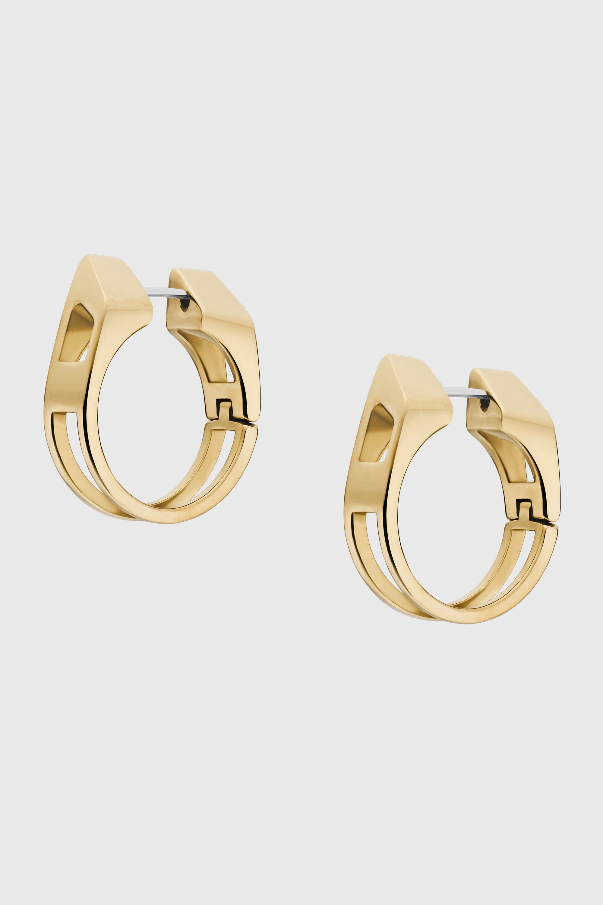 Diesel - DX1671710 JEWELLERY, Cr&eacute;oles en acier inoxydable dor&eacute; Mixte in Dor&eacute; - 1