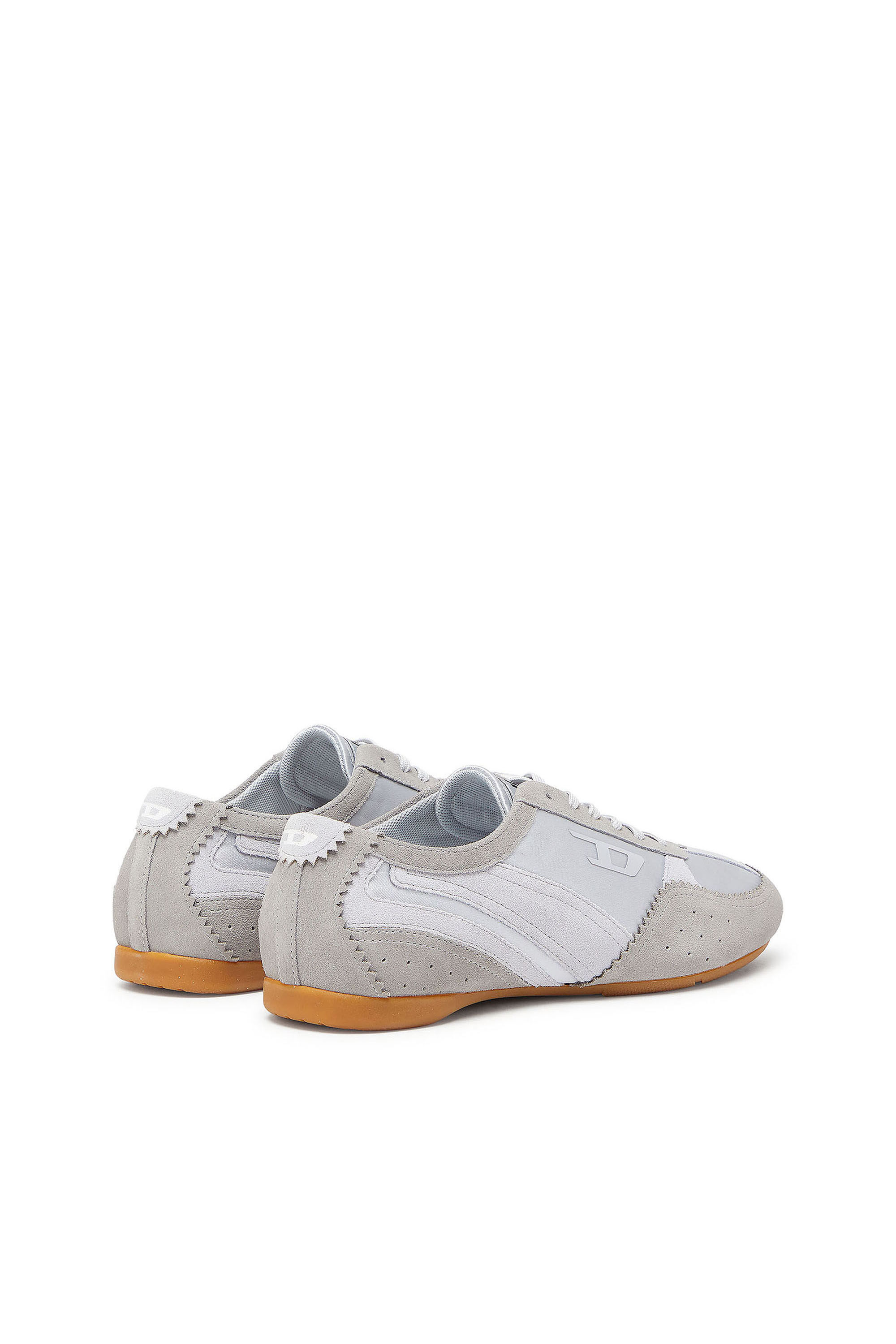 Diesel - D-MILE LOW II W, D-Mile - Baskets avec empi&egrave;cements en su&egrave;de Femme in Bleu - 3