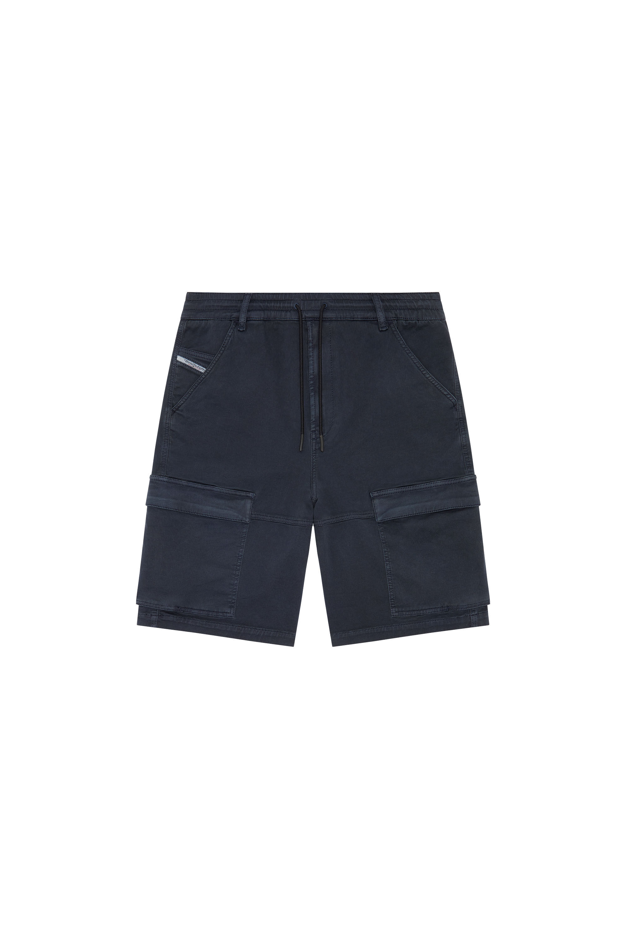 Diesel - D-KROOLEY-CARGO-SHORT JOGG, Bleu Foncé - Image 2