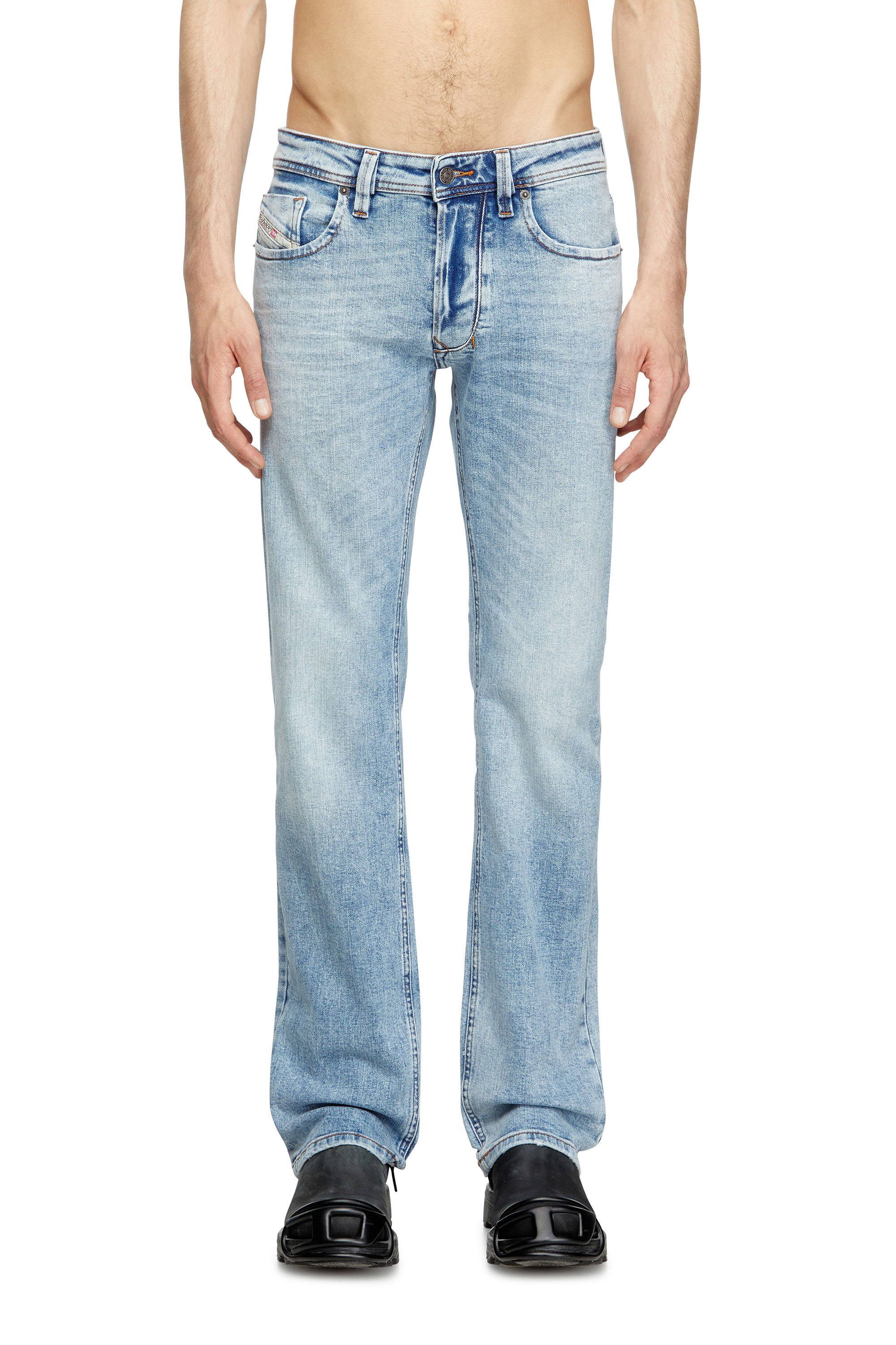 Diesel - Regular Jeans 1985 Larkee 0DBDV Homme, Bleu Clair - Image 2