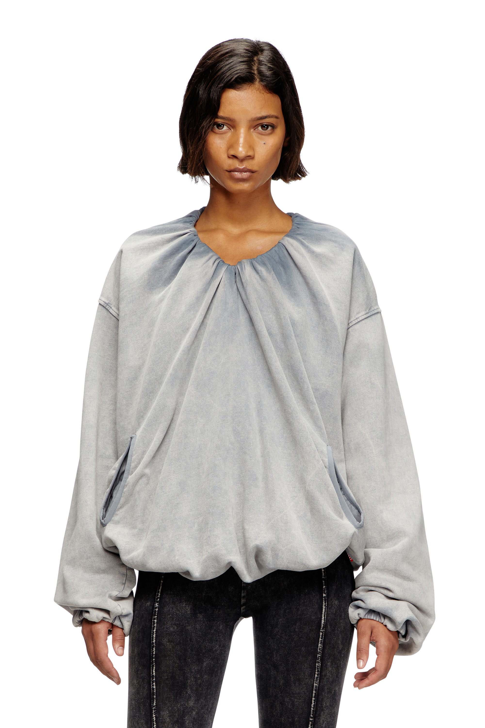Light grey bleached sweatshirt 2025