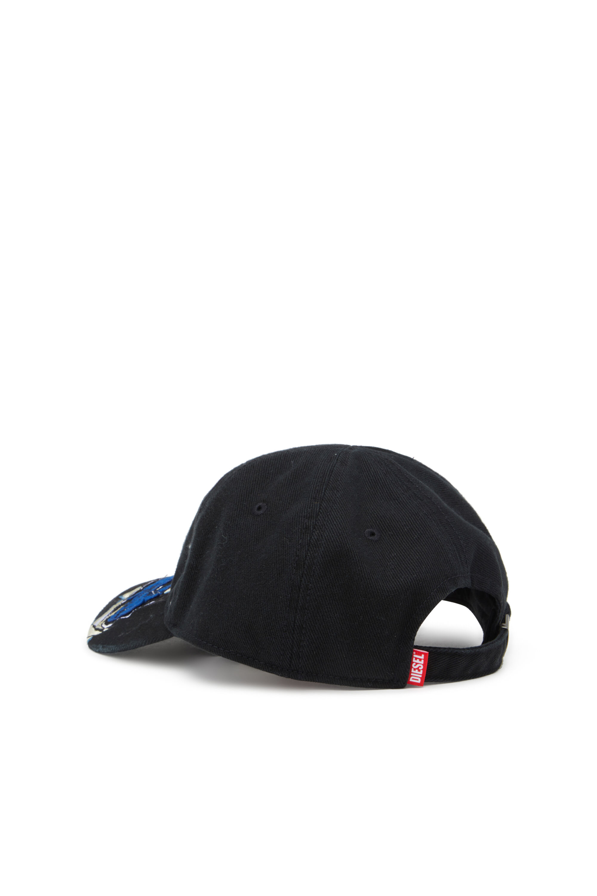 Diesel - C-EIFFEL, Casquette de baseball avec Oval D audacieux Homme in Polychrome - 2