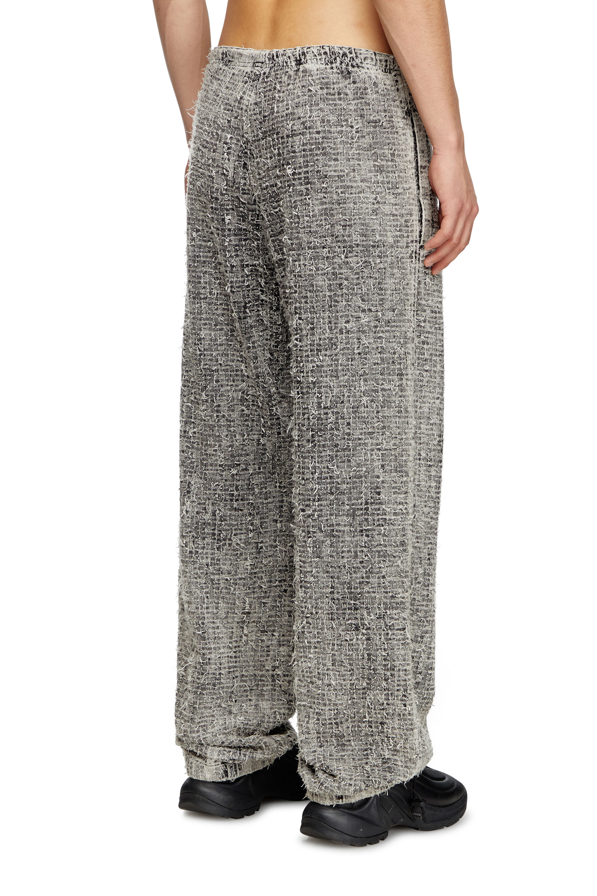 Diesel - Relaxed Jeans D-Martial 0ABCR Mixte, Gris Clair - Image 4