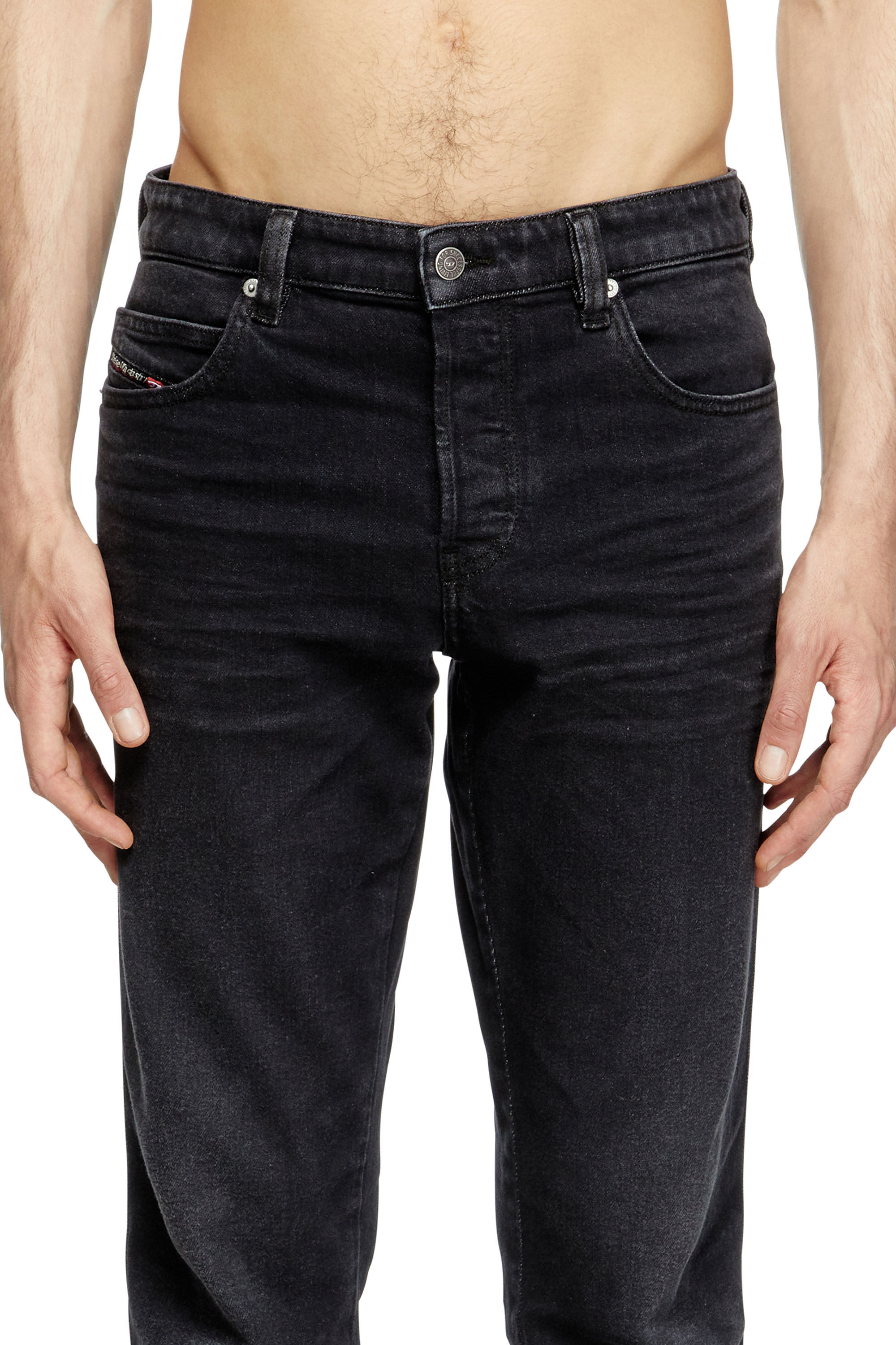 Diesel - Slim Jeans 1993 D-Vyl 0DBEG Homme, Noir/Gris foncé - Image 5