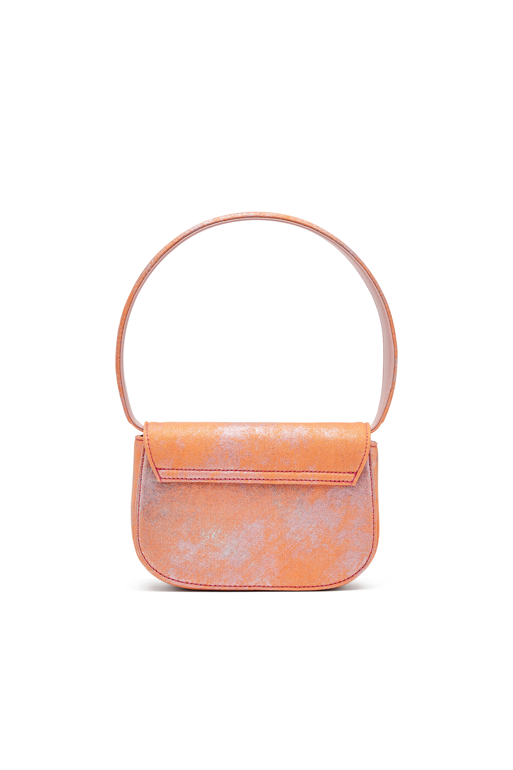 Diesel - 1DR, 1DR-Sac à bandoulière signature en denim couleur pop Femme in Rose - 3