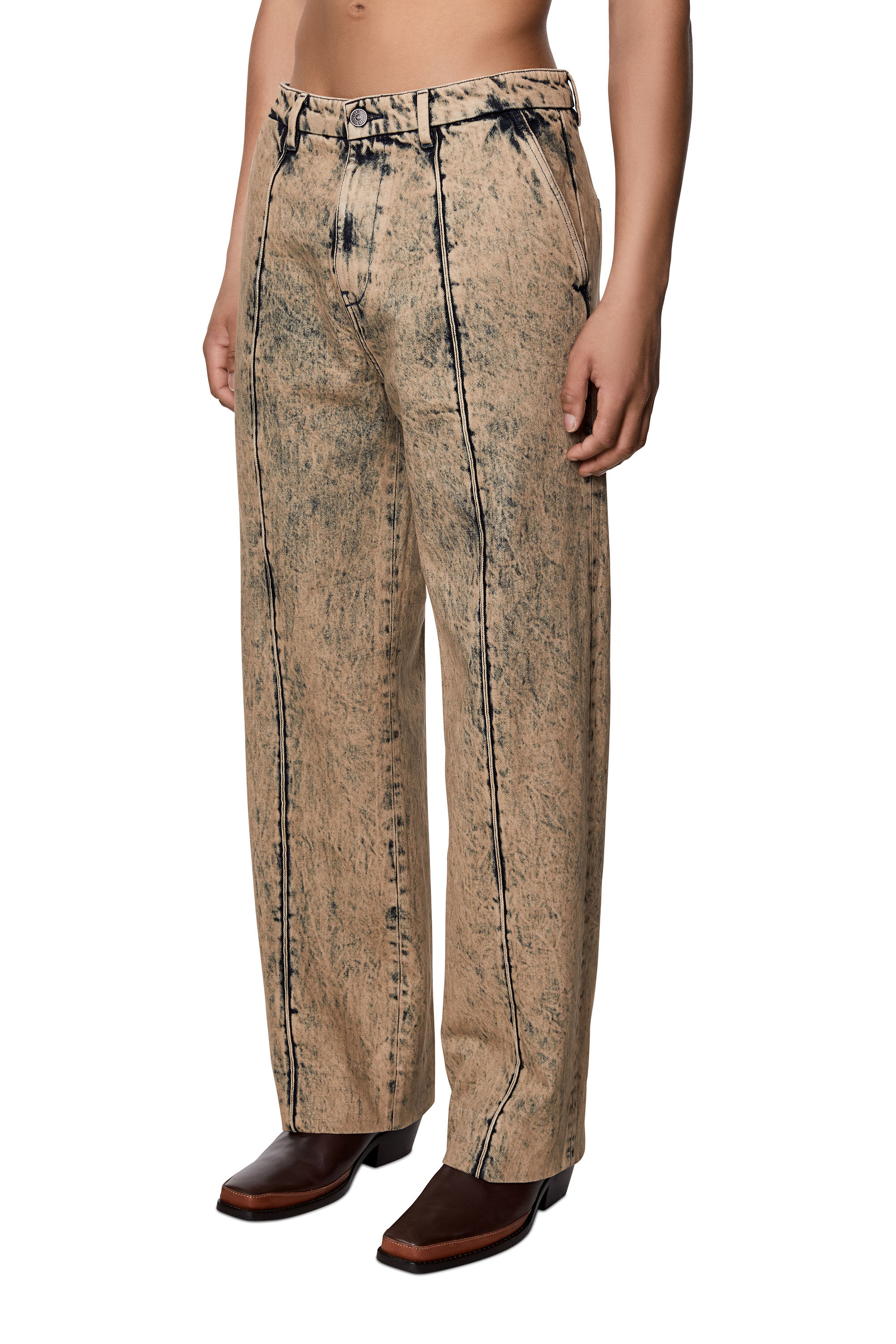 Diesel - D-Chino-Work 0EIAN Straight Jeans,  - Image 5