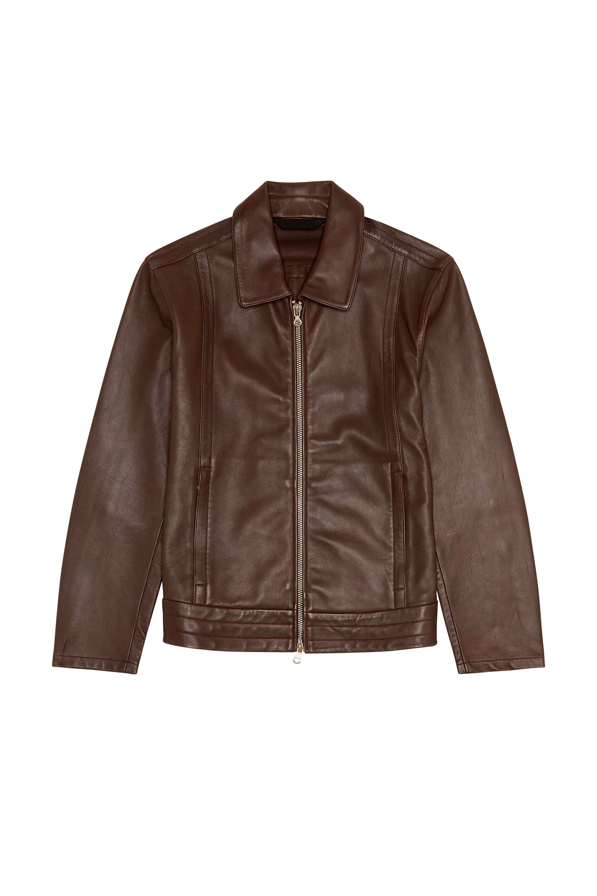 Veste chemise en cuir souple Homme L HUDSON Diesel