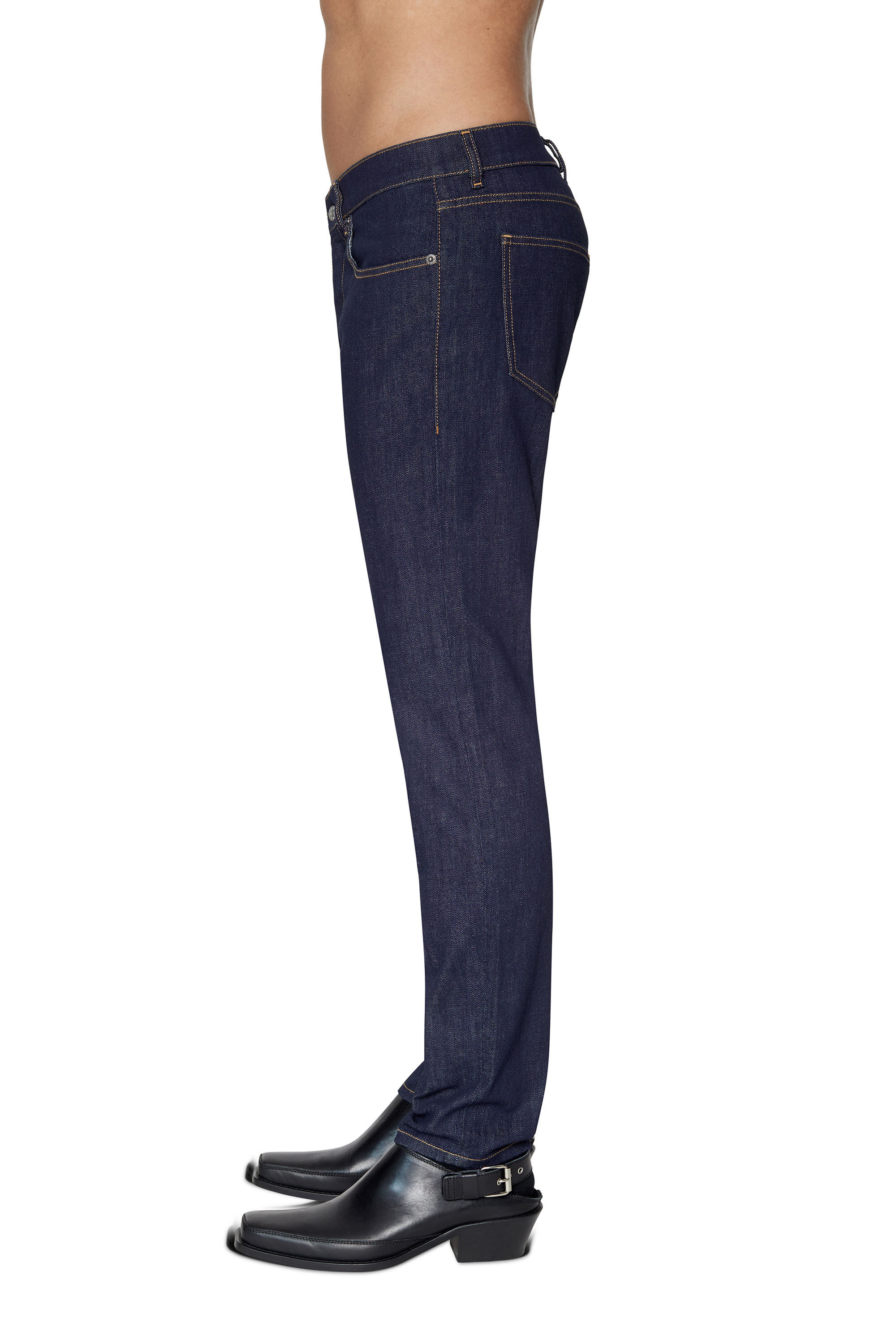 Diesel - Slim Jeans 2019 D-Strukt Z9B89, Bleu Foncé - Image 5