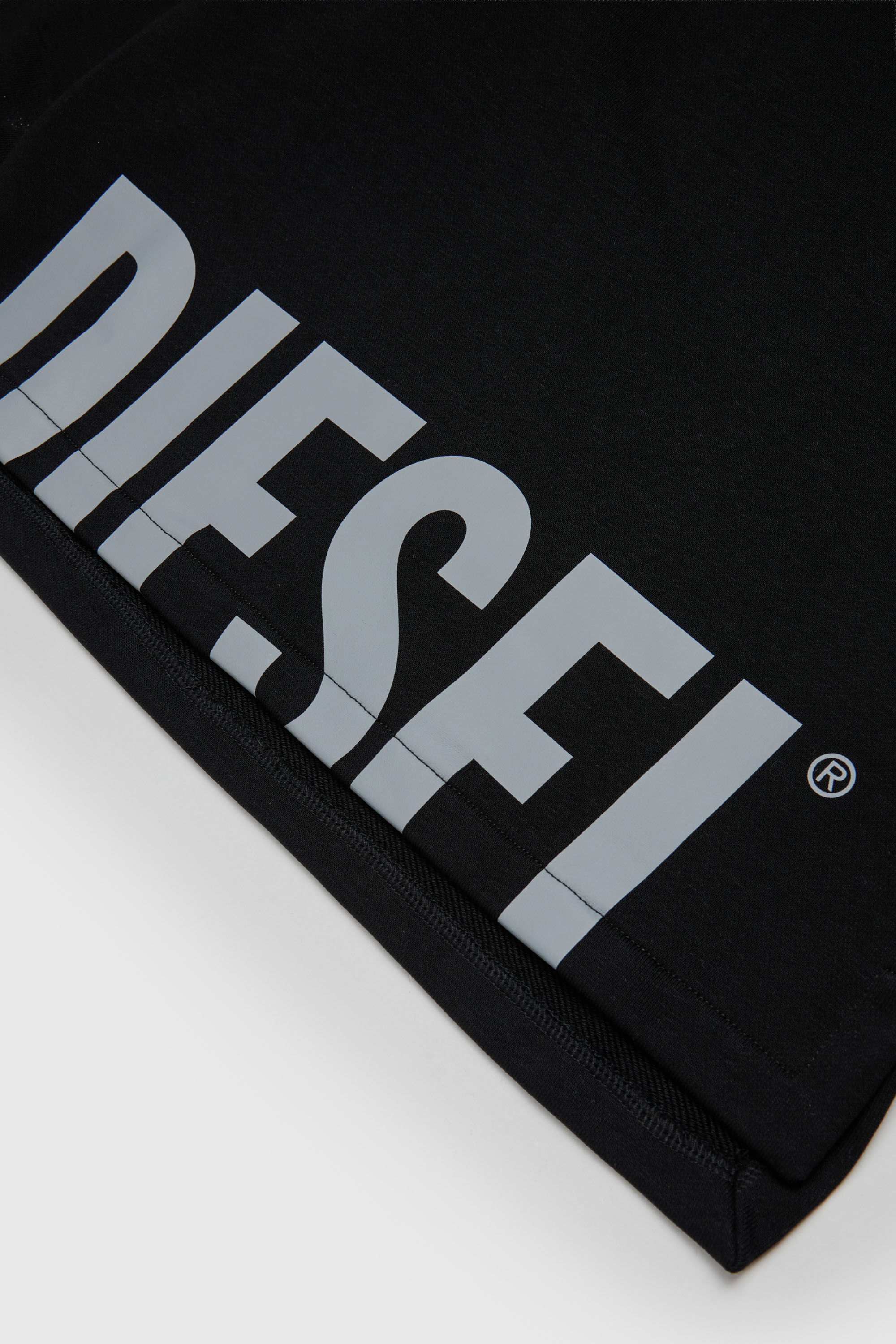 Diesel - SRES OVER, Sweat-shirt &agrave; logo d&eacute;coup&eacute; Homme in Noir - 4