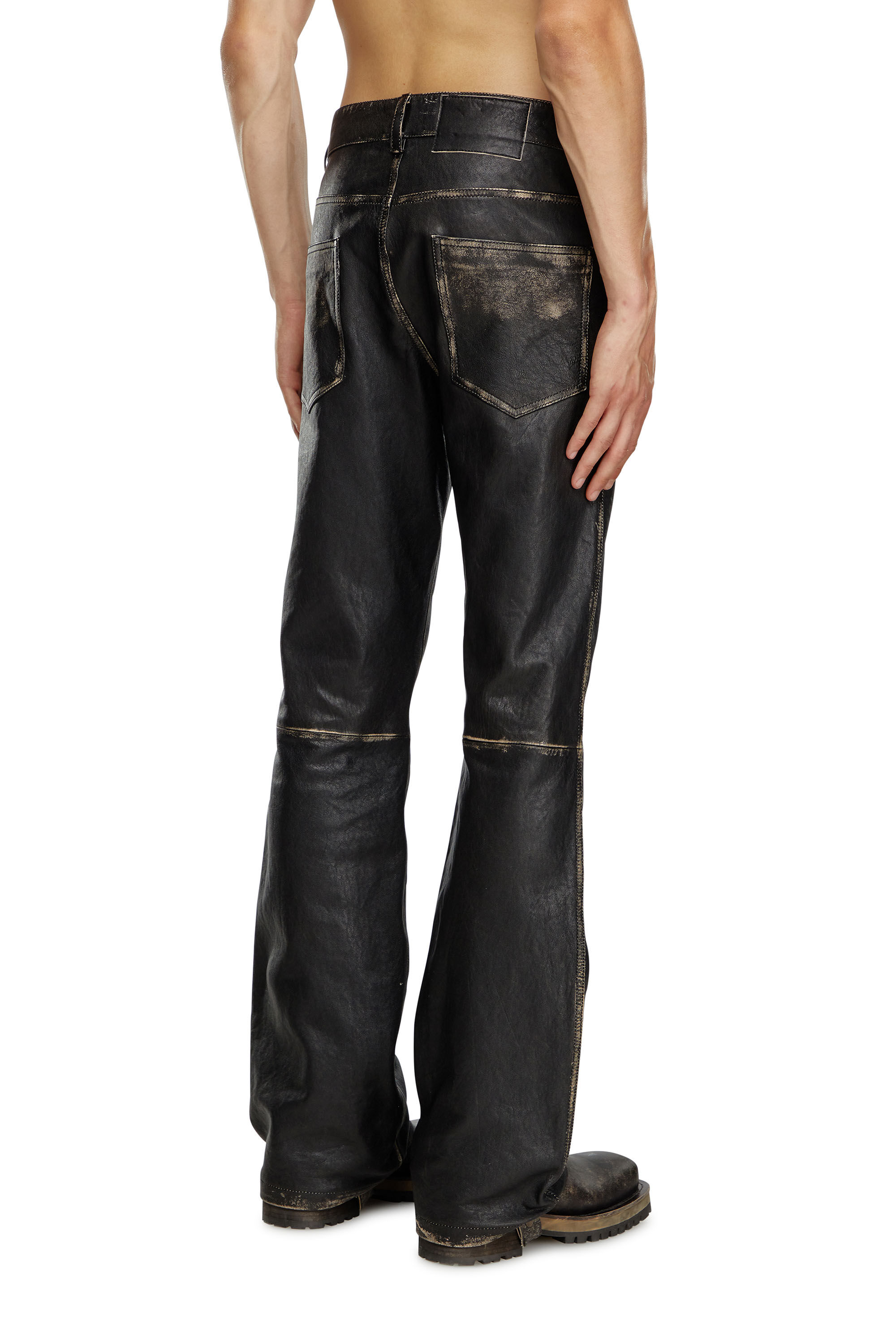 Pantalon cuir homme diesel hotsell