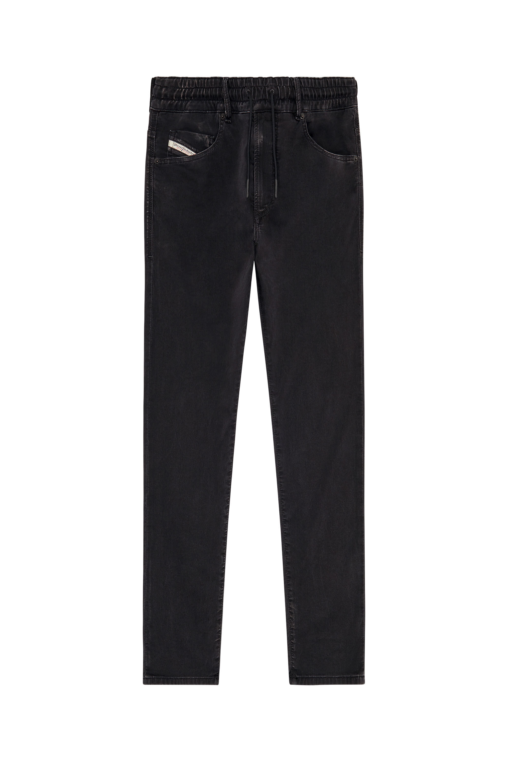 Diesel - Krooley JoggJeans® 068DX Tapered, Noir/Gris foncé - Image 2