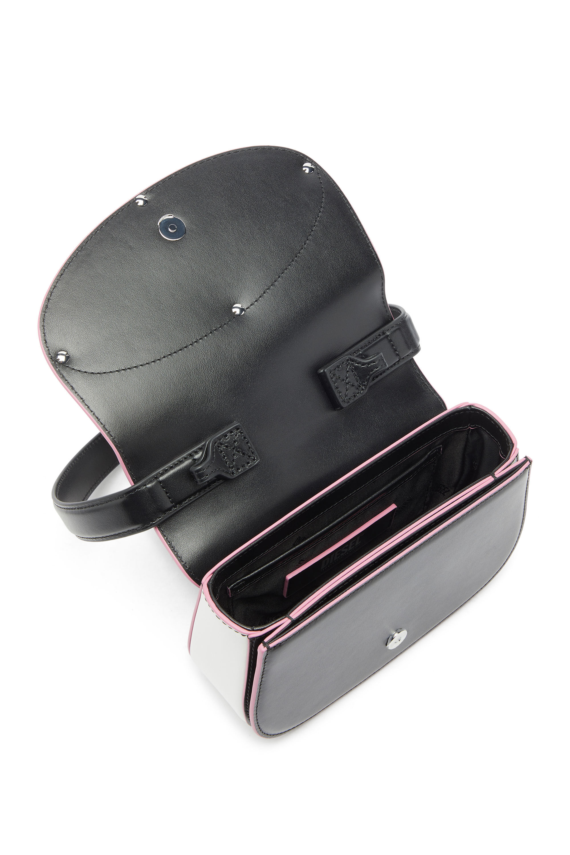 Diesel - 1DR, 1DR - Sac iconique &agrave; bandouli&egrave;re en cuir nappa Femme in Polychrome - 3