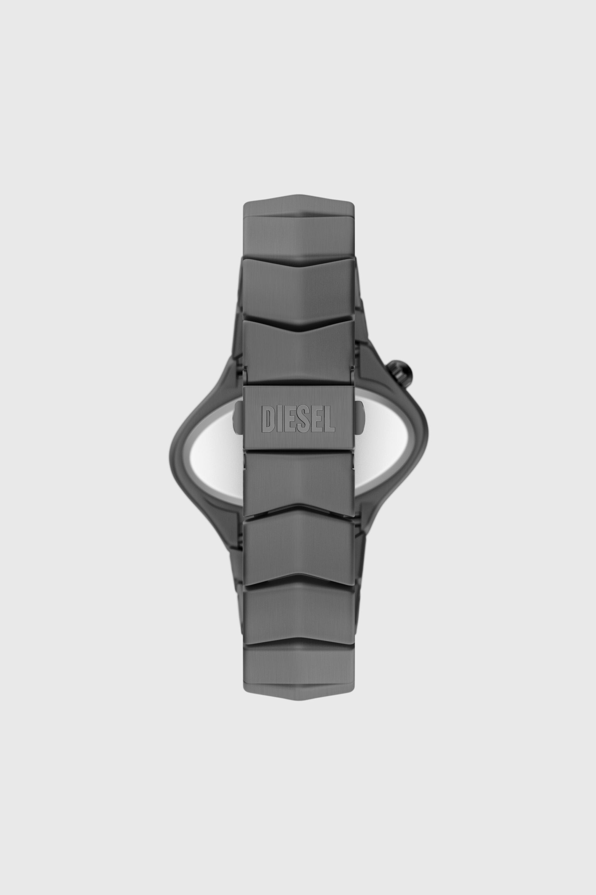 Diesel - DZ2241 WATCH, D-Rush montre en acier inoxydable gunmetal Homme in Gris - 2