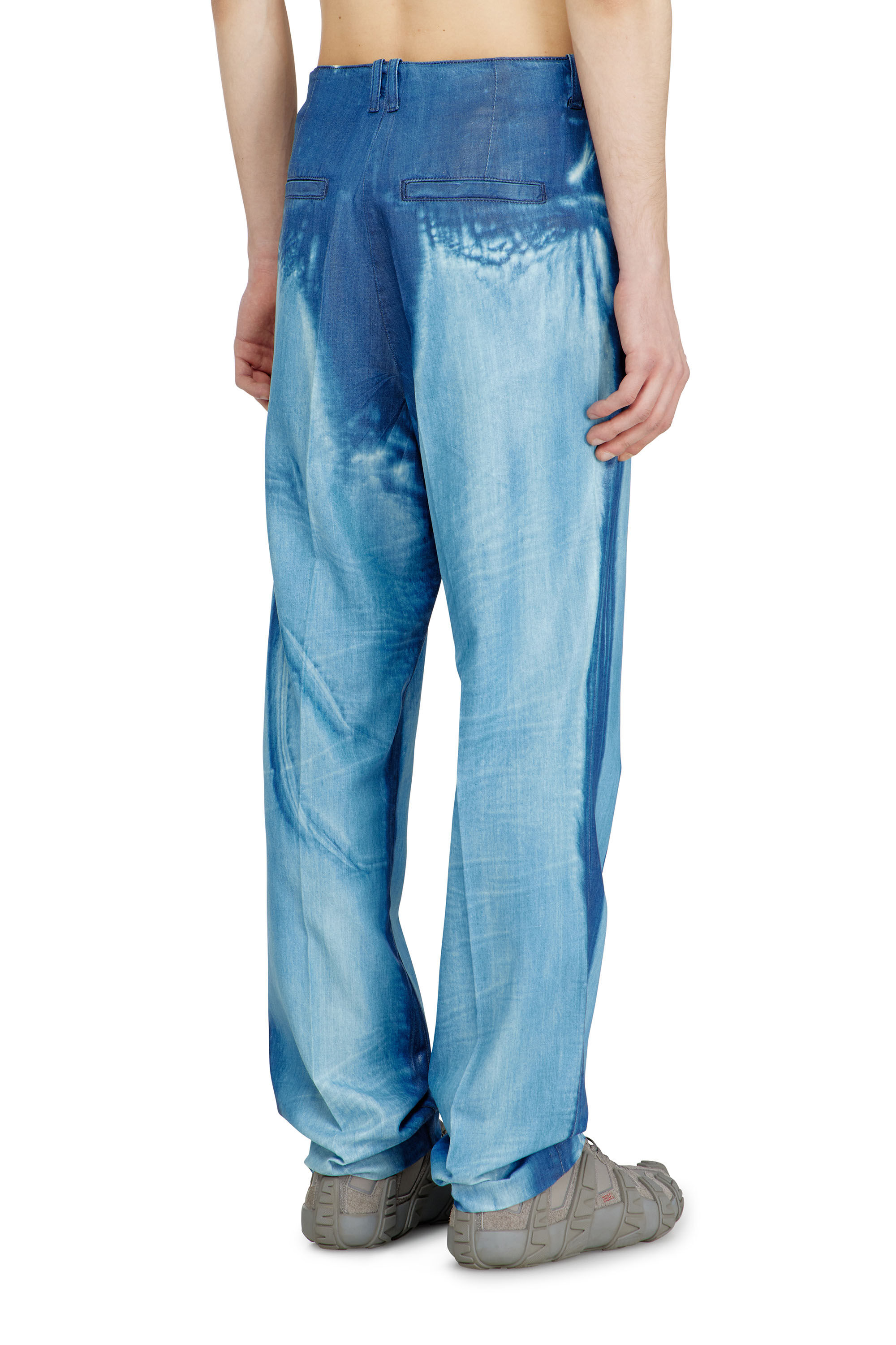 Diesel - Slim Jeans D-ASKAR 068XC Homme, Bleu moyen - Image 4