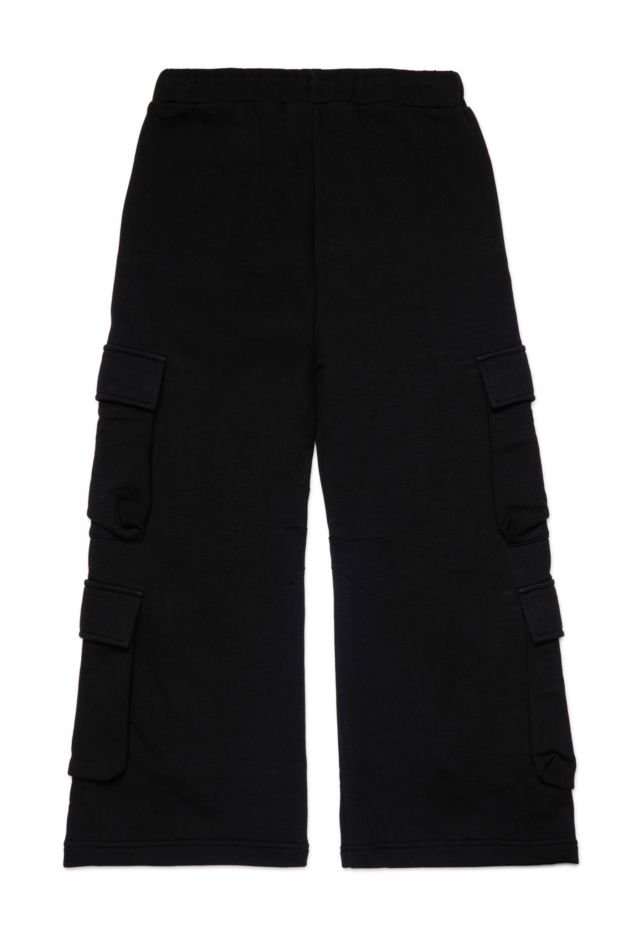 Diesel - PASDIR, Pantalons en coton avec poches cargo. Femme in Noir - 2