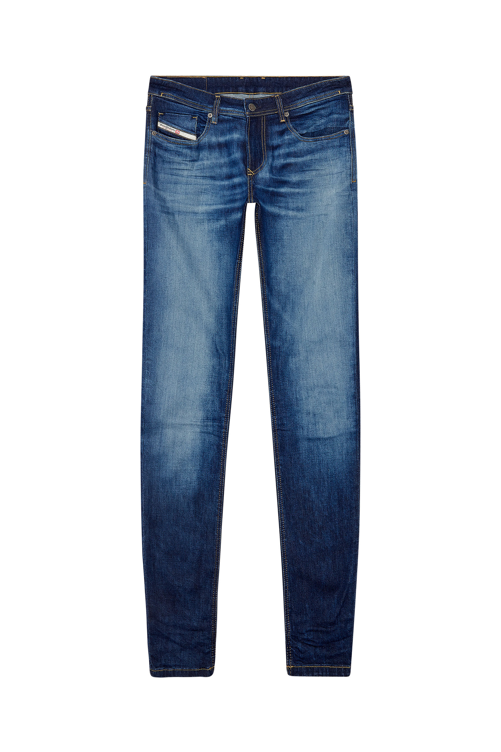 Diesel - Skinny Jeans 1979 Sleenker 0PFAV, Bleu Foncé - Image 2