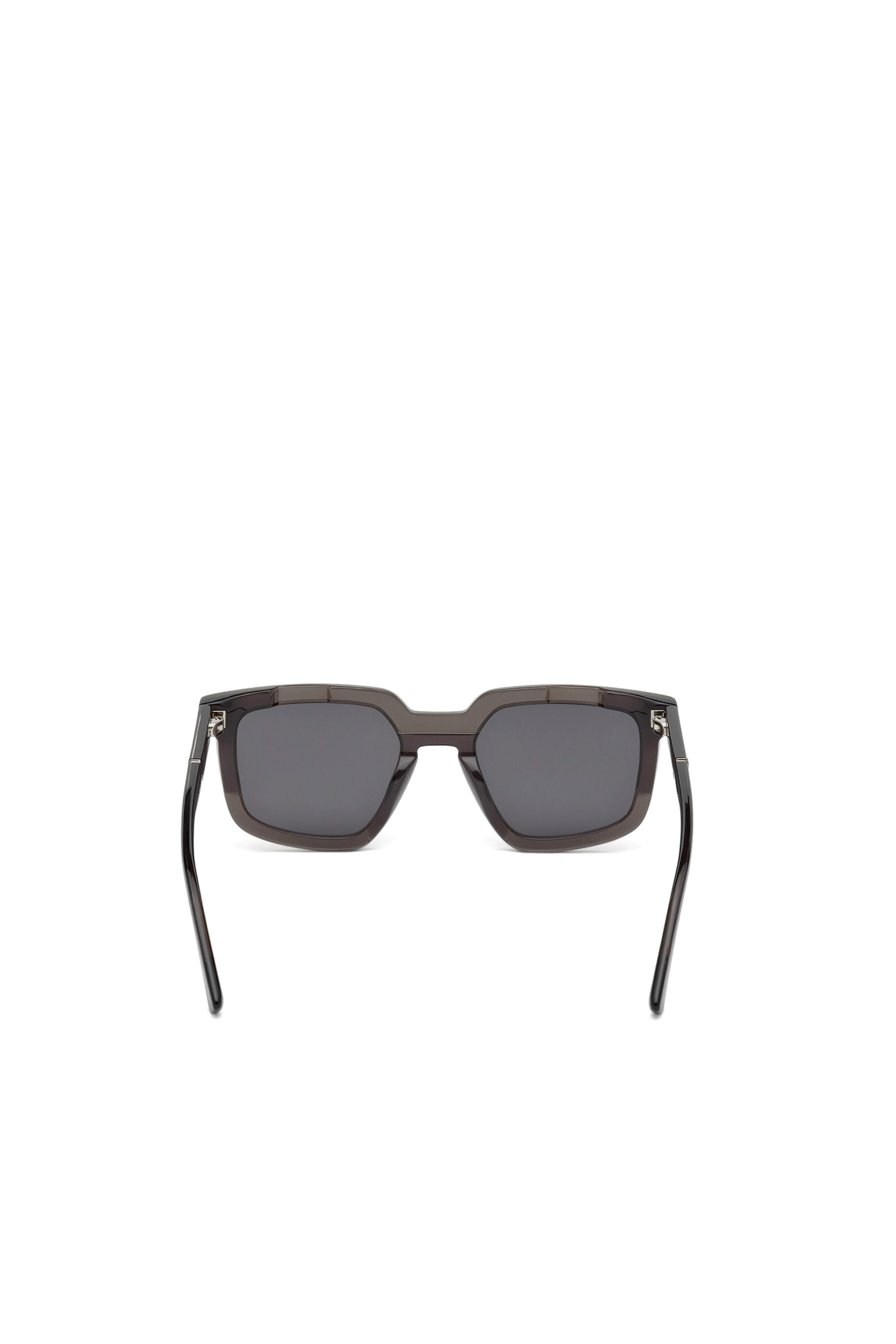 Diesel - DL0271, Lunettes carrées masculines Homme in Noir - 3