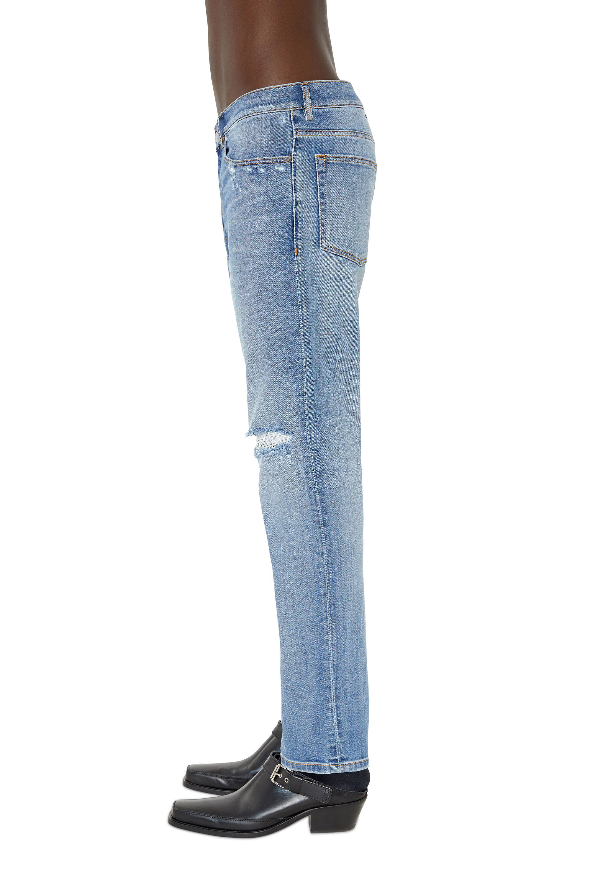 Diesel - 2005 D-FINING 09E17 Tapered Jeans, Bleu Clair - Image 5